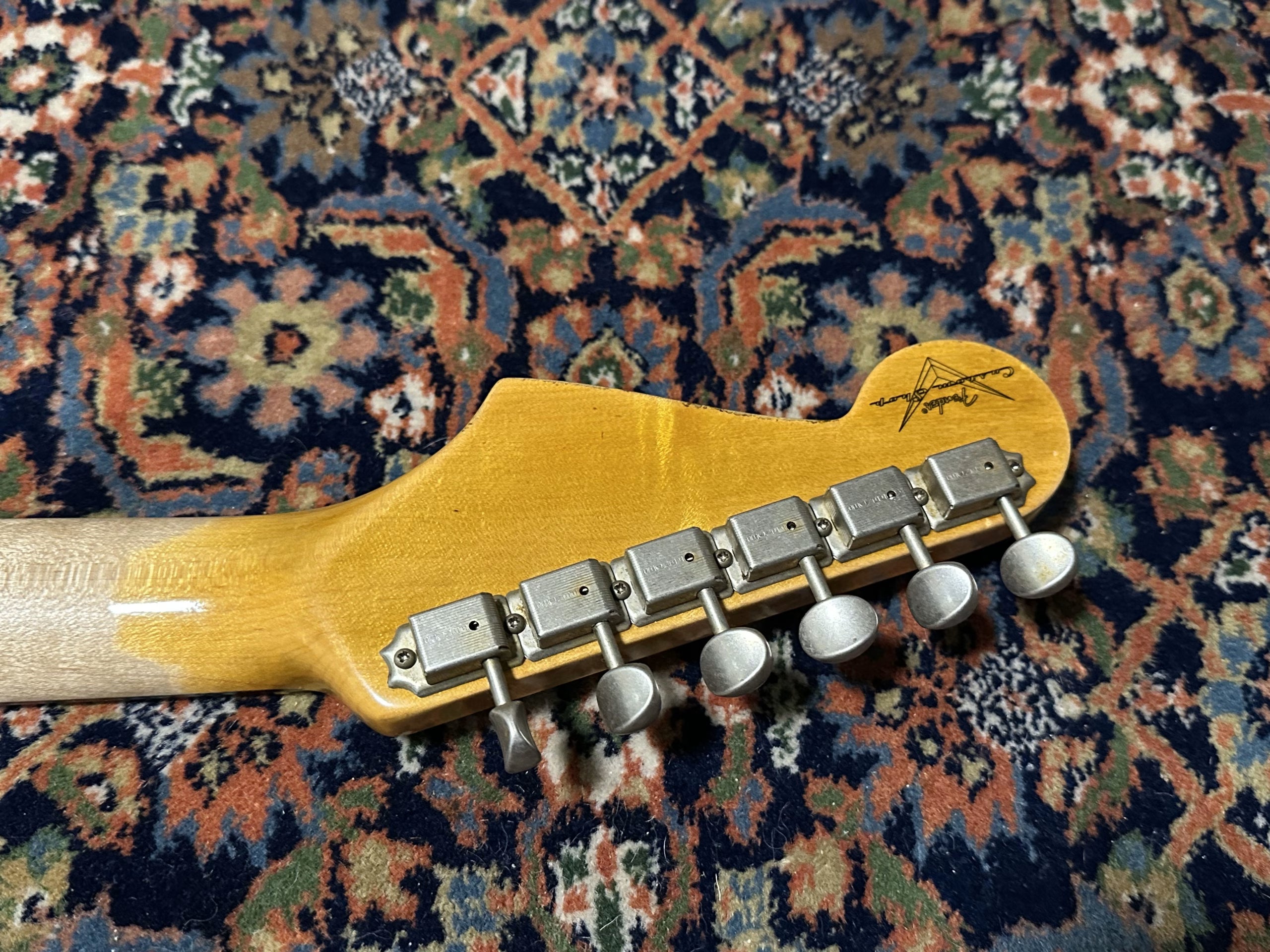 SOLD - 2019 Fender Custom Shop '61 Heavy Relic Stratocaster Olympic White