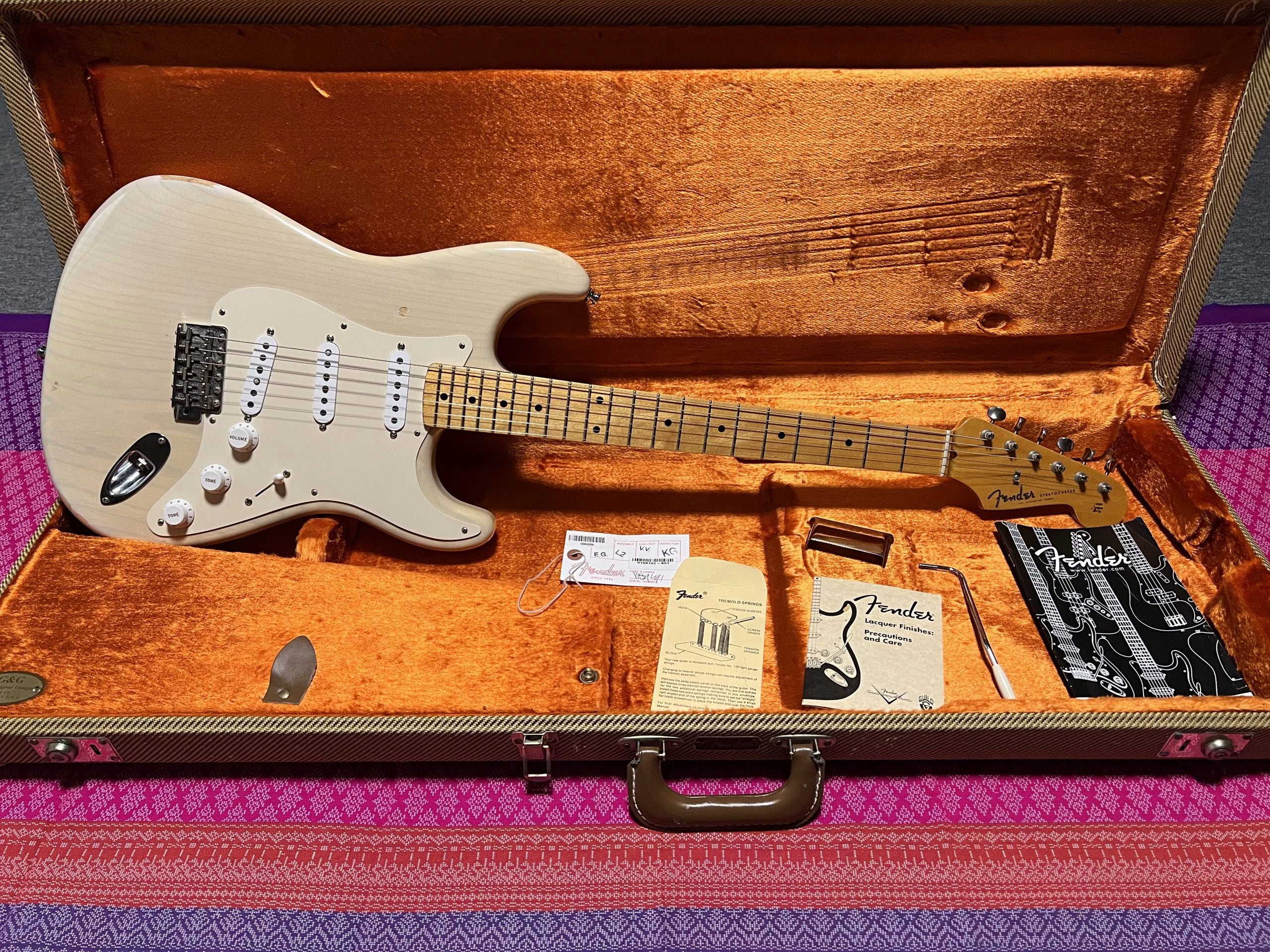 SOLD - 2009 American Vintage '57 Reissue White Blonde