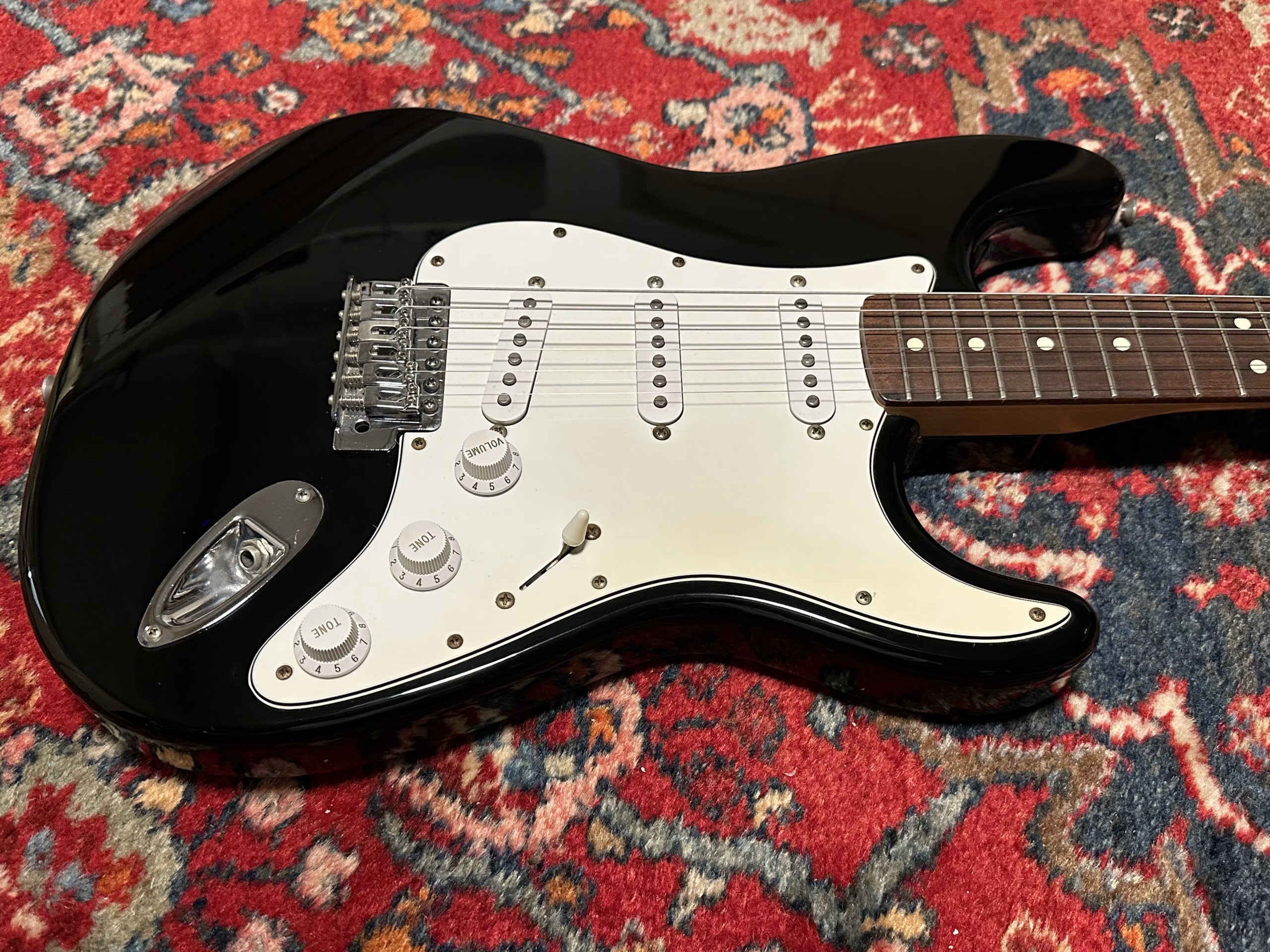 SOLD - 1999 Fender American Traditional Stratocaster Black