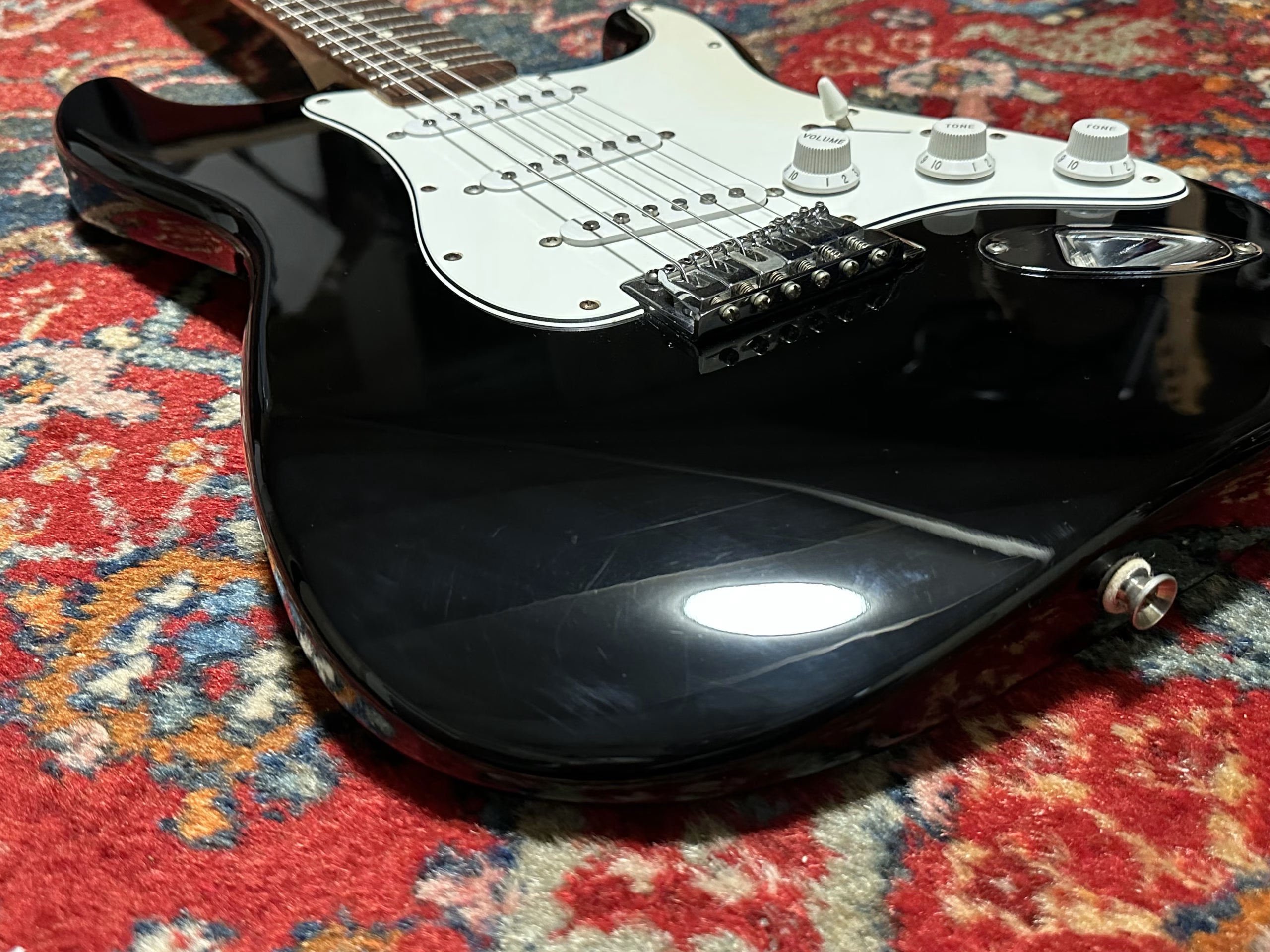 SOLD - 1999 Fender American Traditional Stratocaster Black