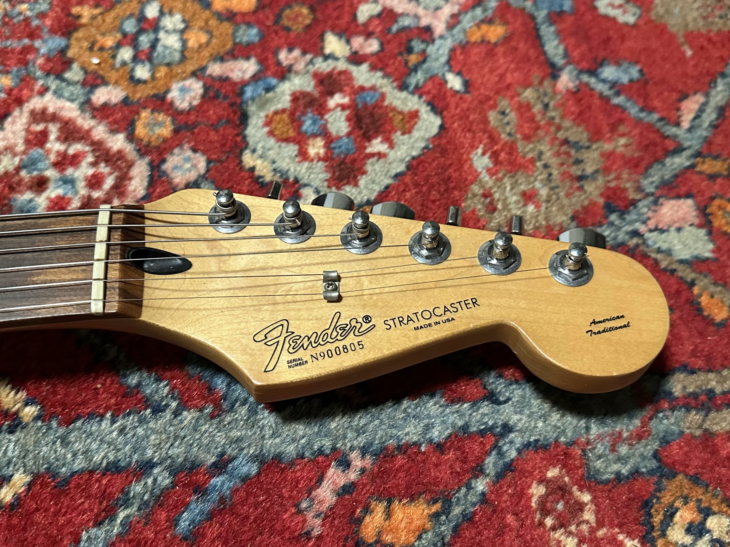 SOLD - 1999 Fender American Traditional Stratocaster Black