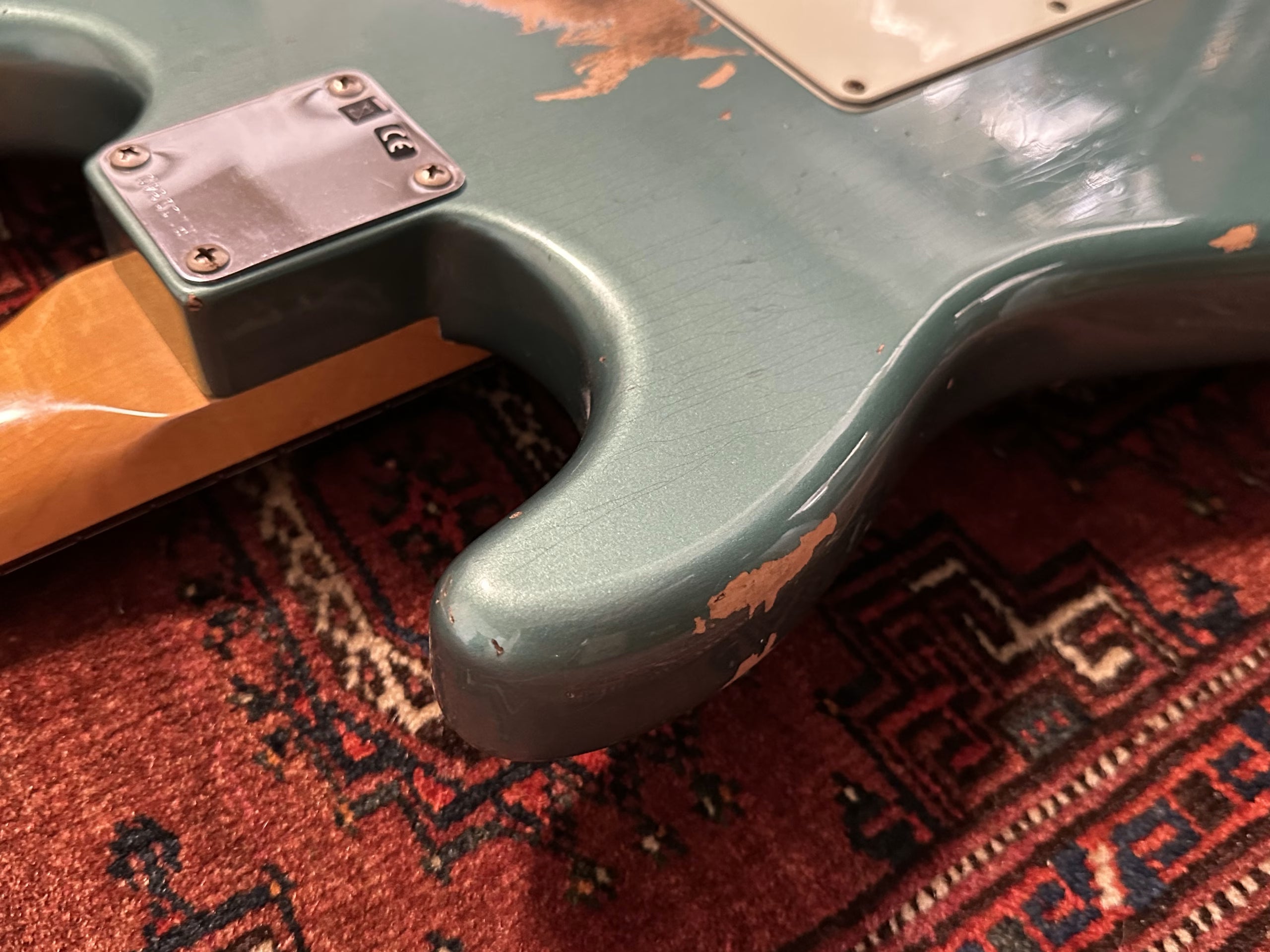 SOLD - 2020 Fender Custom Shop '61 Wildwood LTD Heavy Relic Stratocaster Sherwood Green Metalic