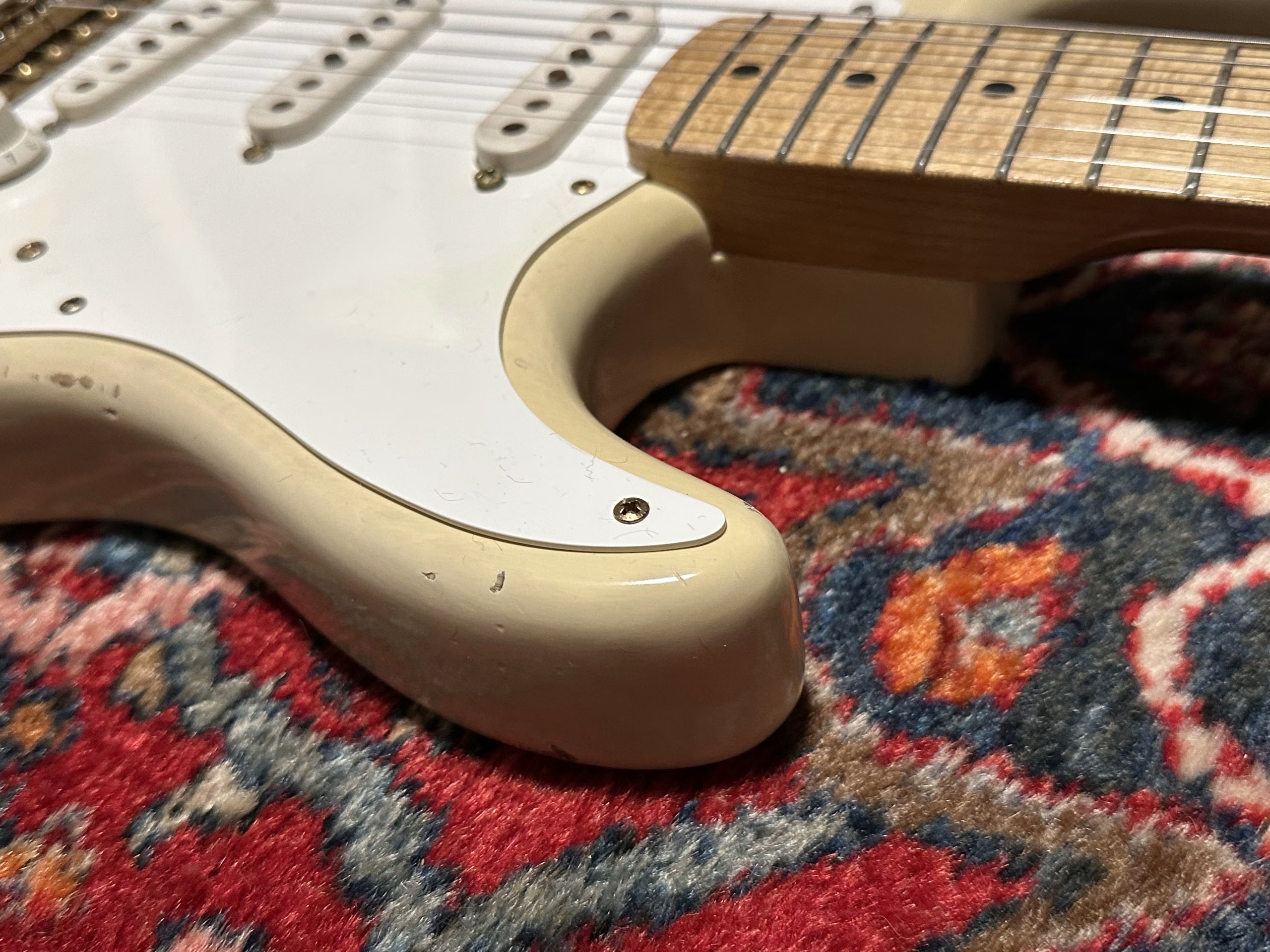 SOLD - 1999 Fender Custom Shop '50s Cunetto Relic Stratocaster 'Mary Kaye' Vintage Blonde