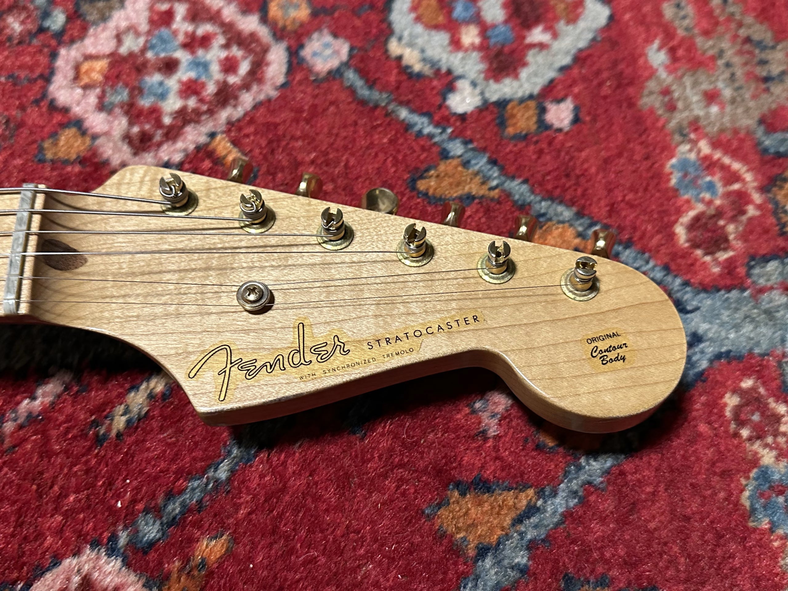 SOLD - 1999 Fender Custom Shop '50s Cunetto Relic Stratocaster 'Mary Kaye' Vintage Blonde