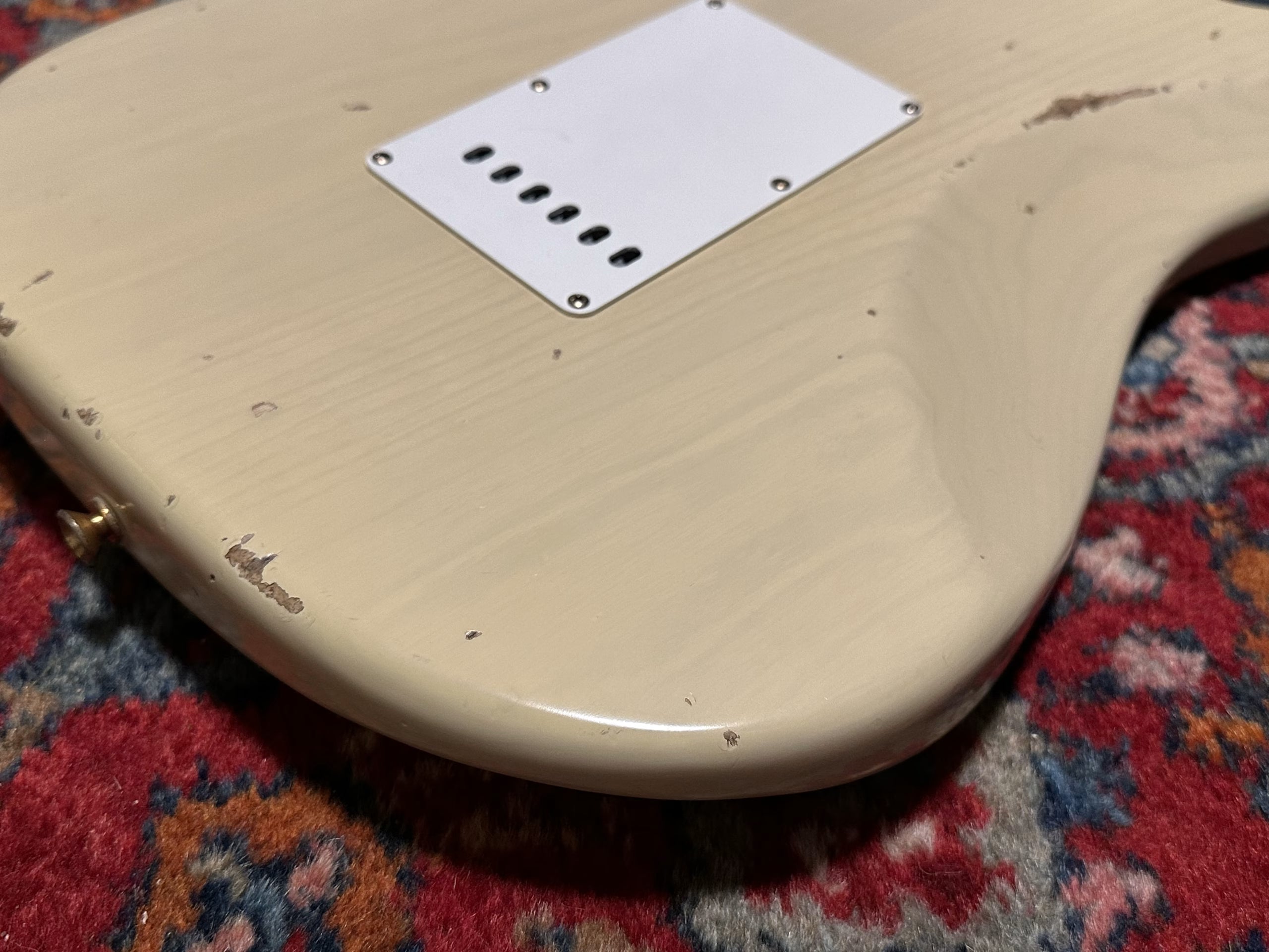 SOLD - 1999 Fender Custom Shop '50s Cunetto Relic Stratocaster 'Mary Kaye' Vintage Blonde