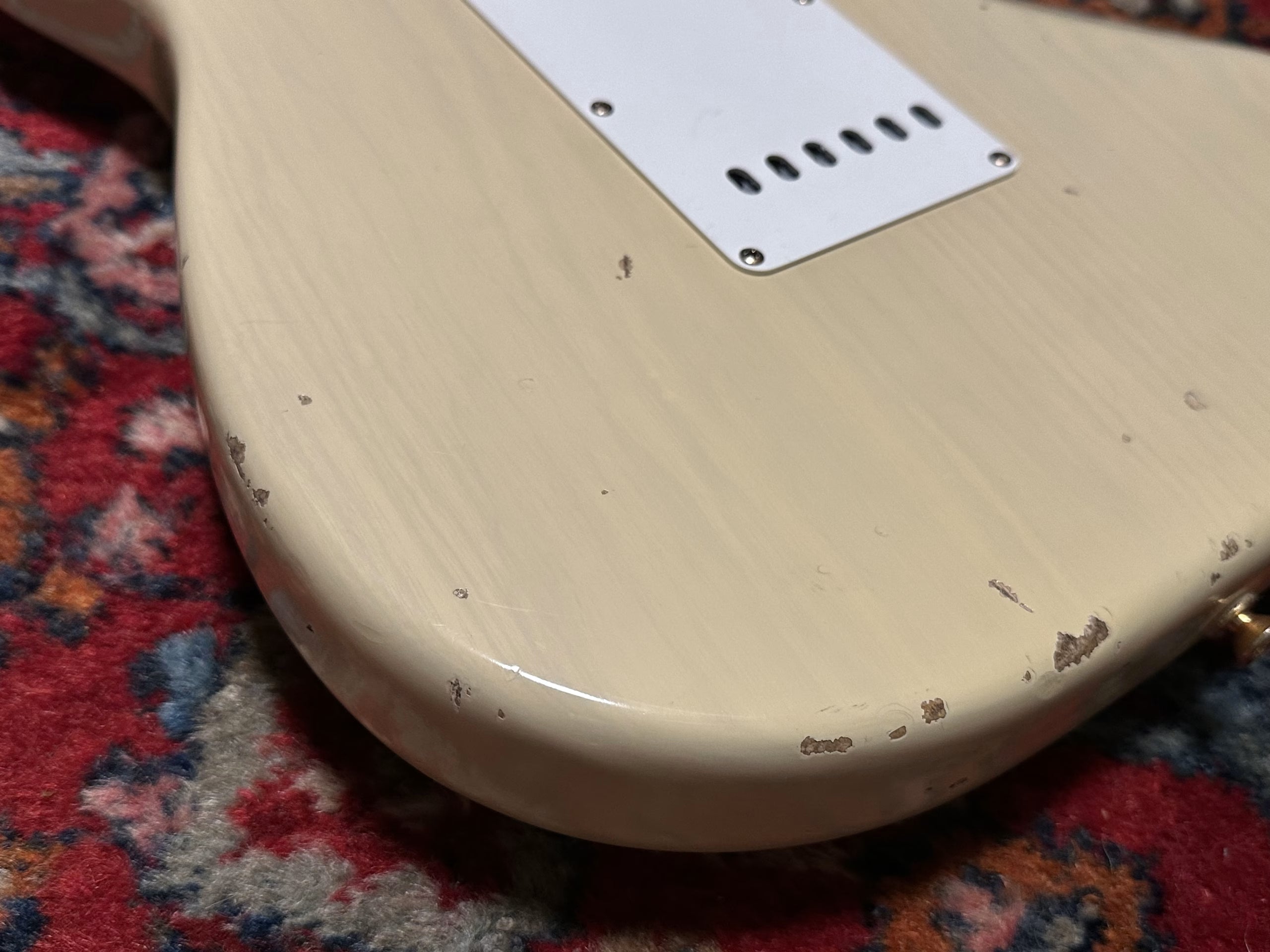 SOLD - 1999 Fender Custom Shop '50s Cunetto Relic Stratocaster 'Mary Kaye' Vintage Blonde