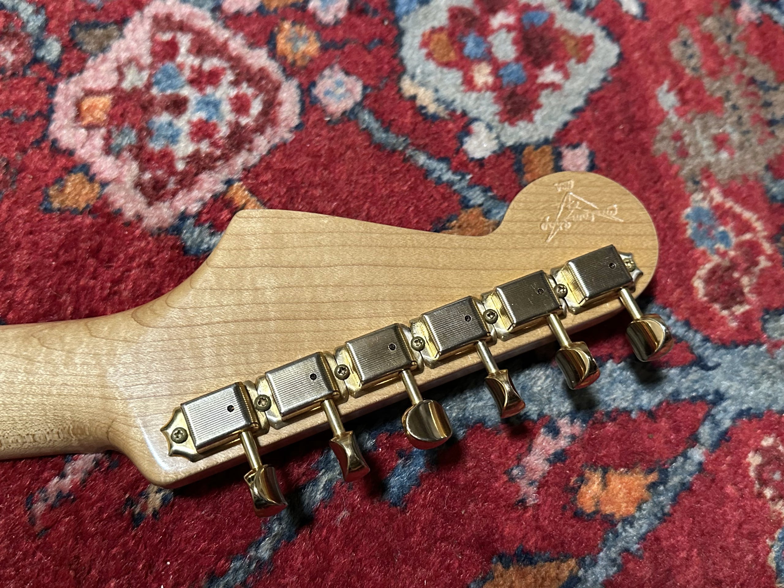 SOLD - 1999 Fender Custom Shop '50s Cunetto Relic Stratocaster 'Mary Kaye' Vintage Blonde
