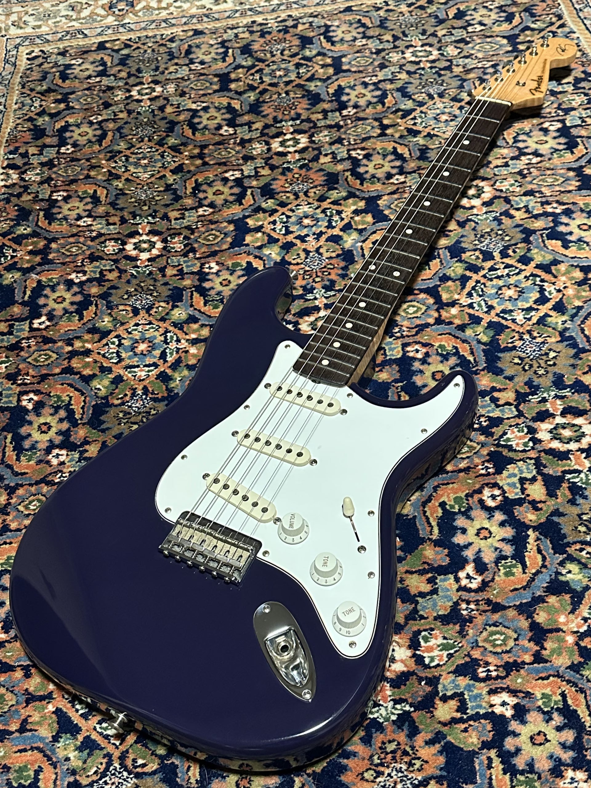 SOLD - 1997 Fender Custom Shop Robert Cray Signature Stratocaster Violet