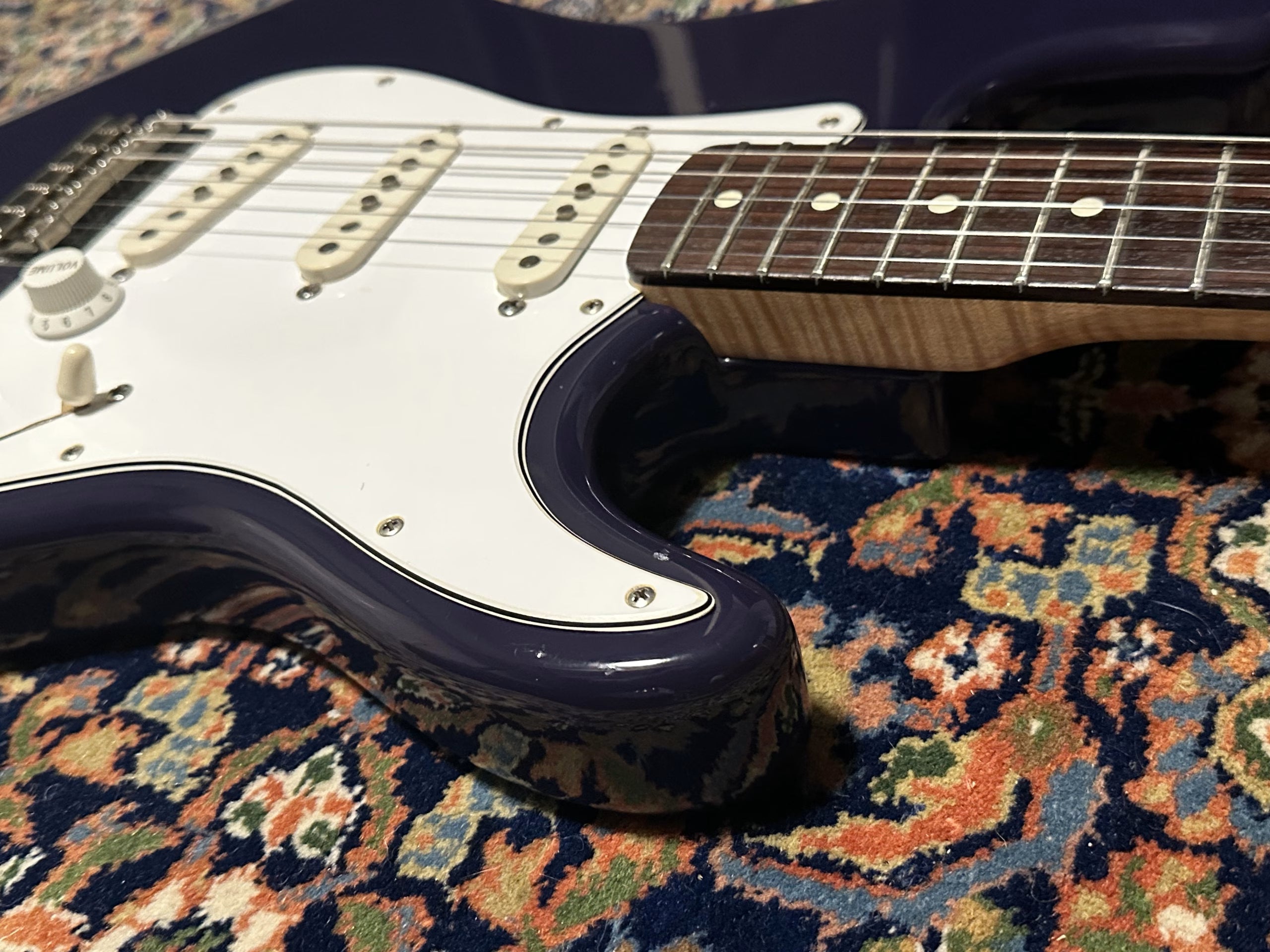 SOLD - 1997 Fender Custom Shop Robert Cray Signature Stratocaster Violet