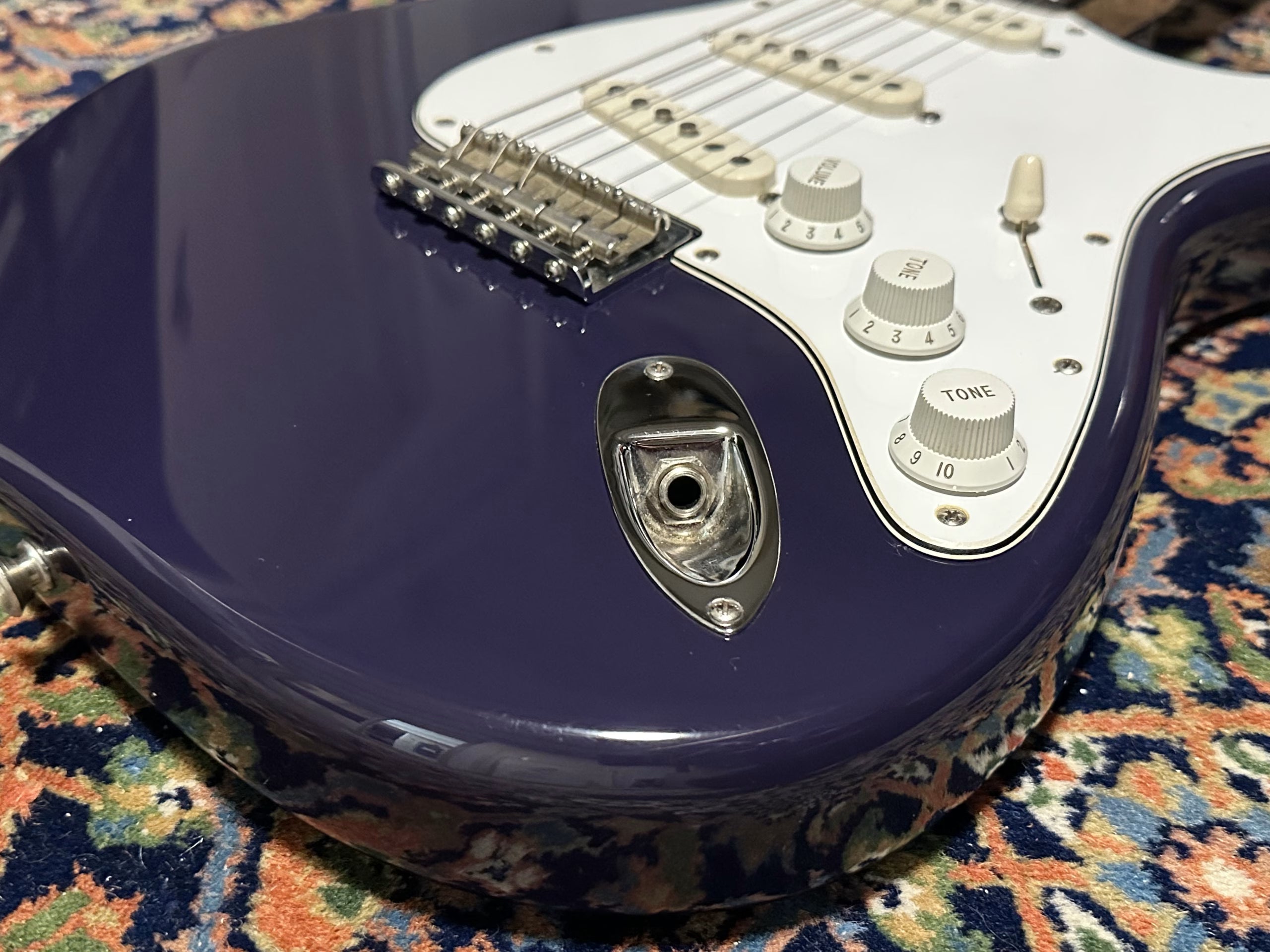 SOLD - 1997 Fender Custom Shop Robert Cray Signature Stratocaster Violet