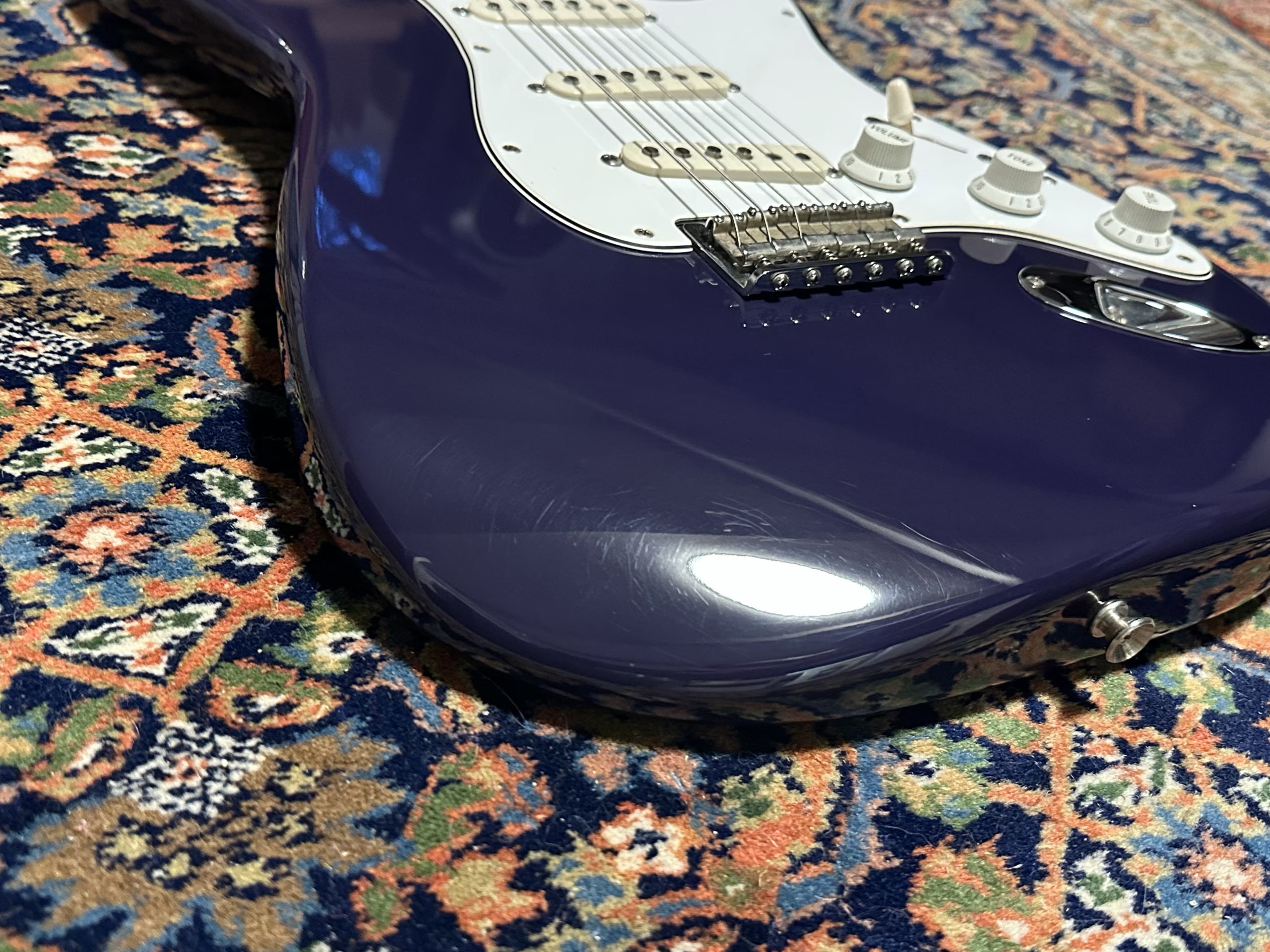 SOLD - 1997 Fender Custom Shop Robert Cray Signature Stratocaster Violet
