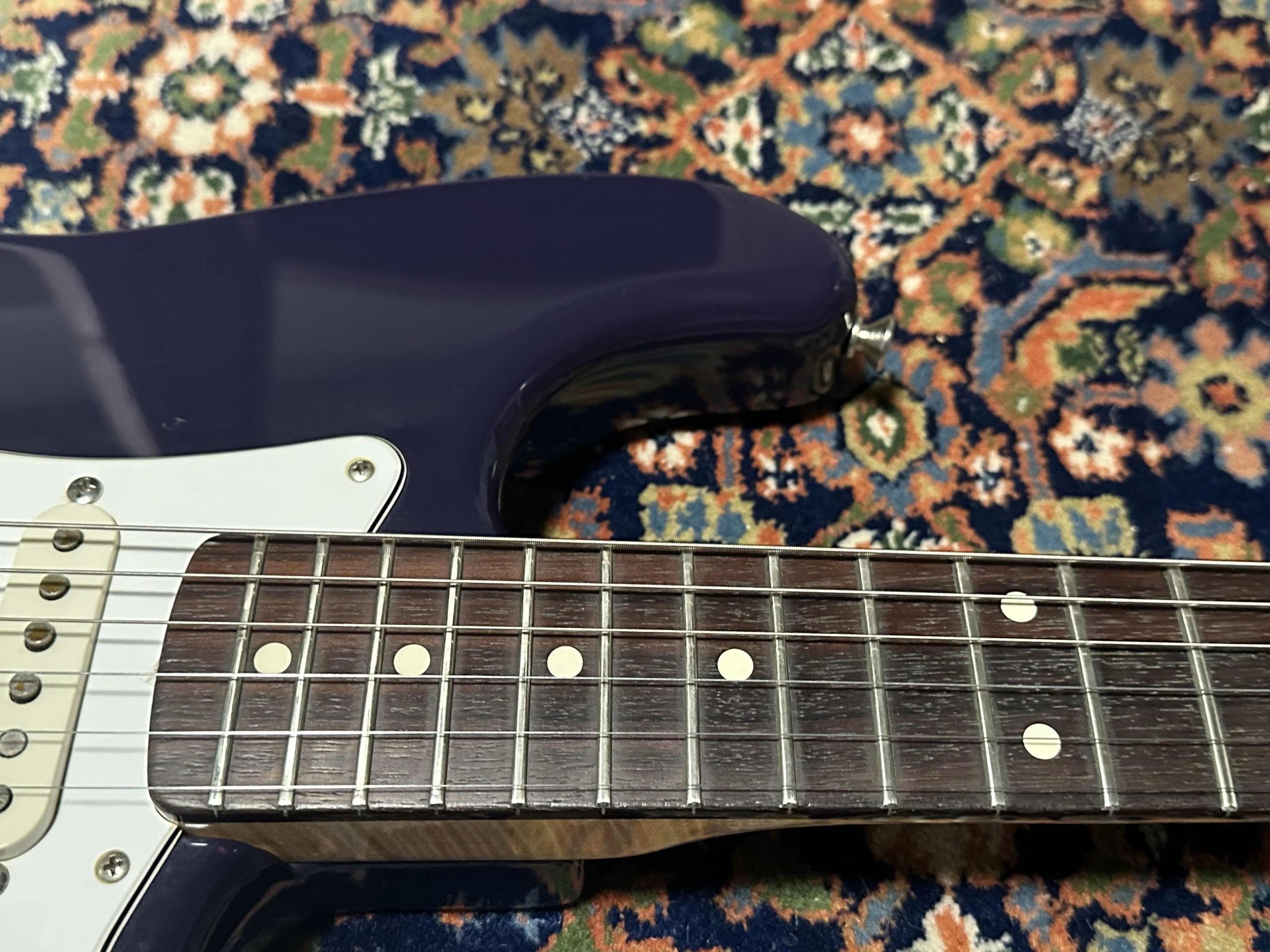 SOLD - 1997 Fender Custom Shop Robert Cray Signature Stratocaster Violet