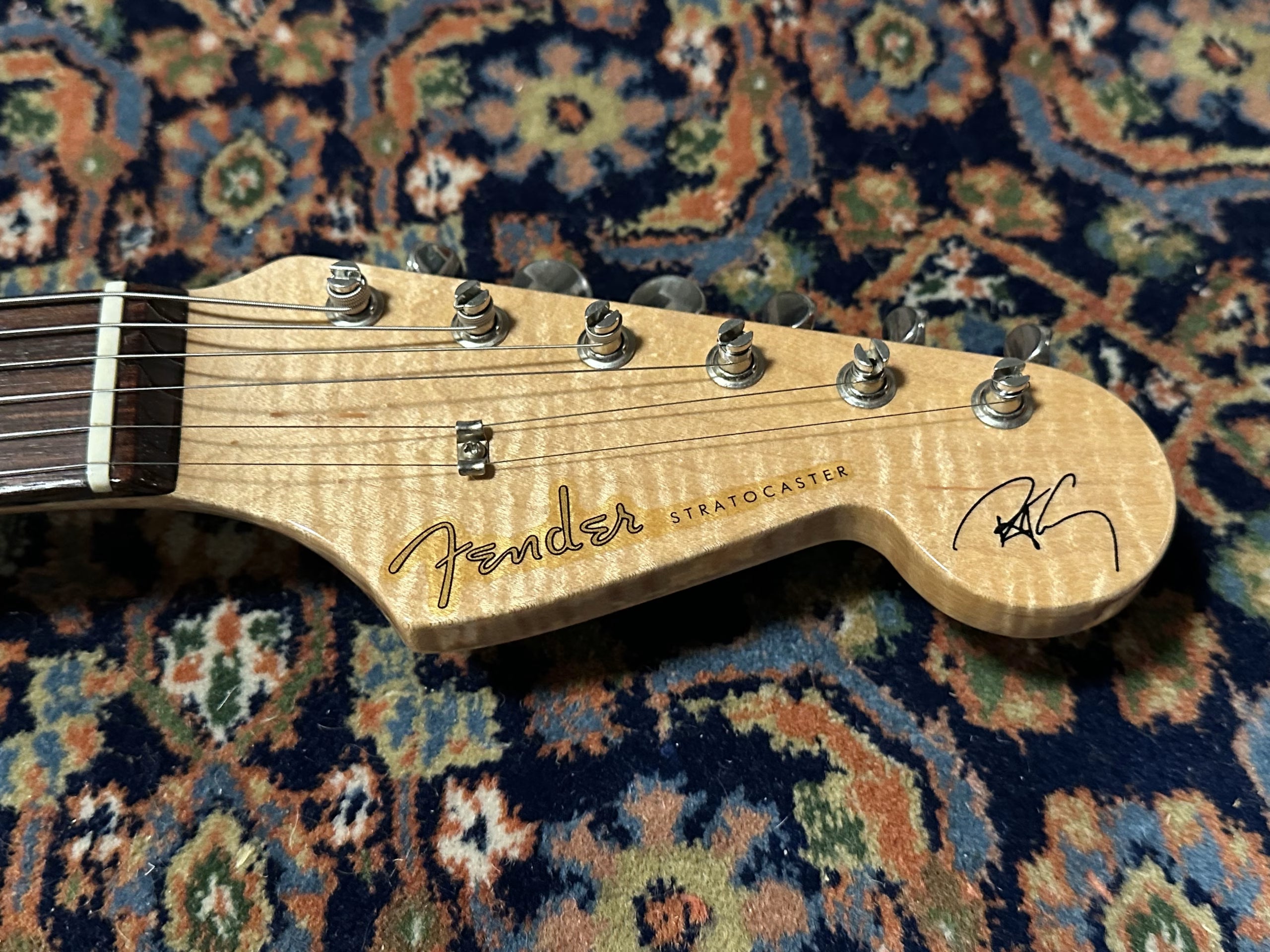 SOLD - 1997 Fender Custom Shop Robert Cray Signature Stratocaster Violet