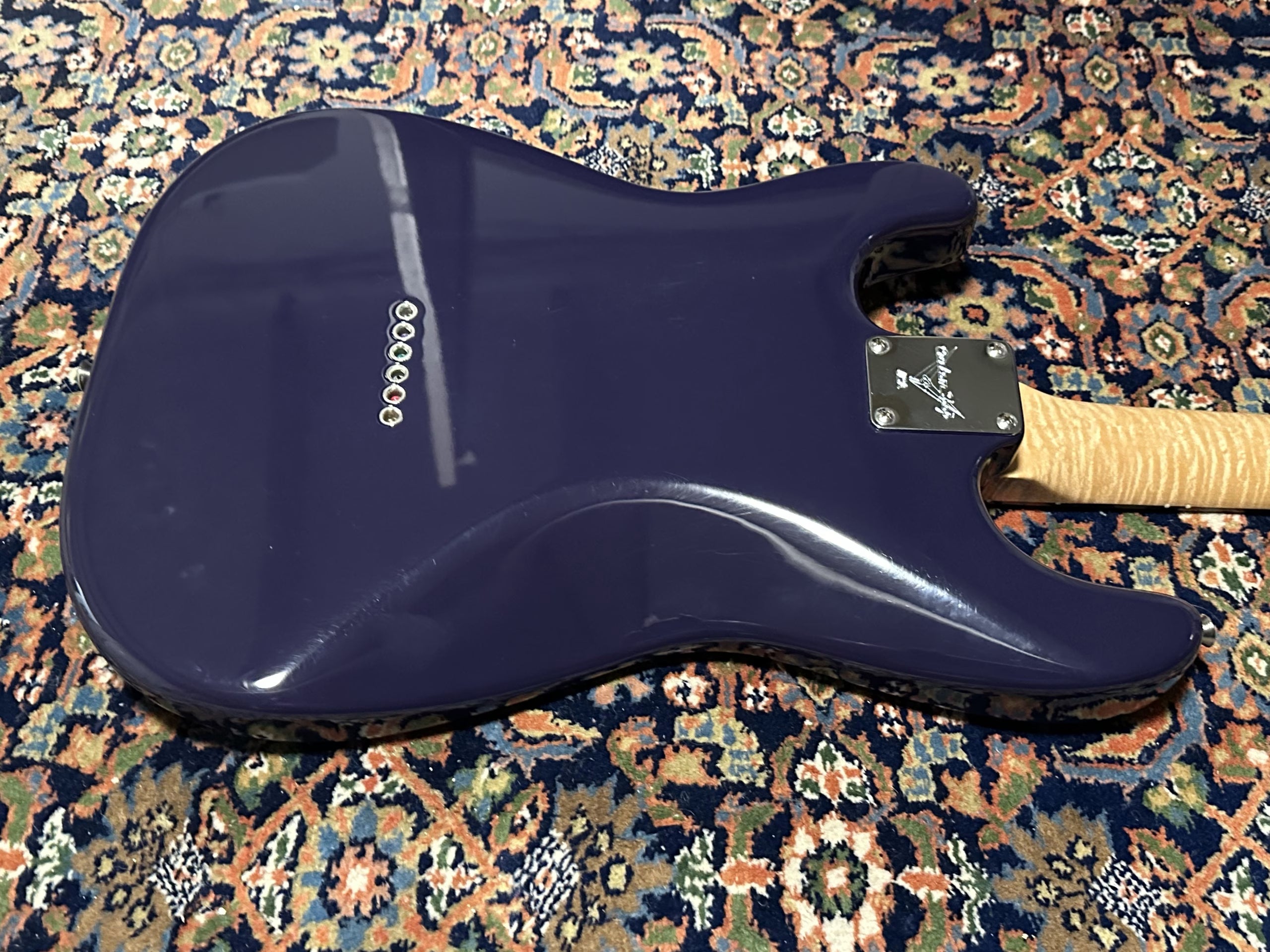 SOLD - 1997 Fender Custom Shop Robert Cray Signature Stratocaster Violet