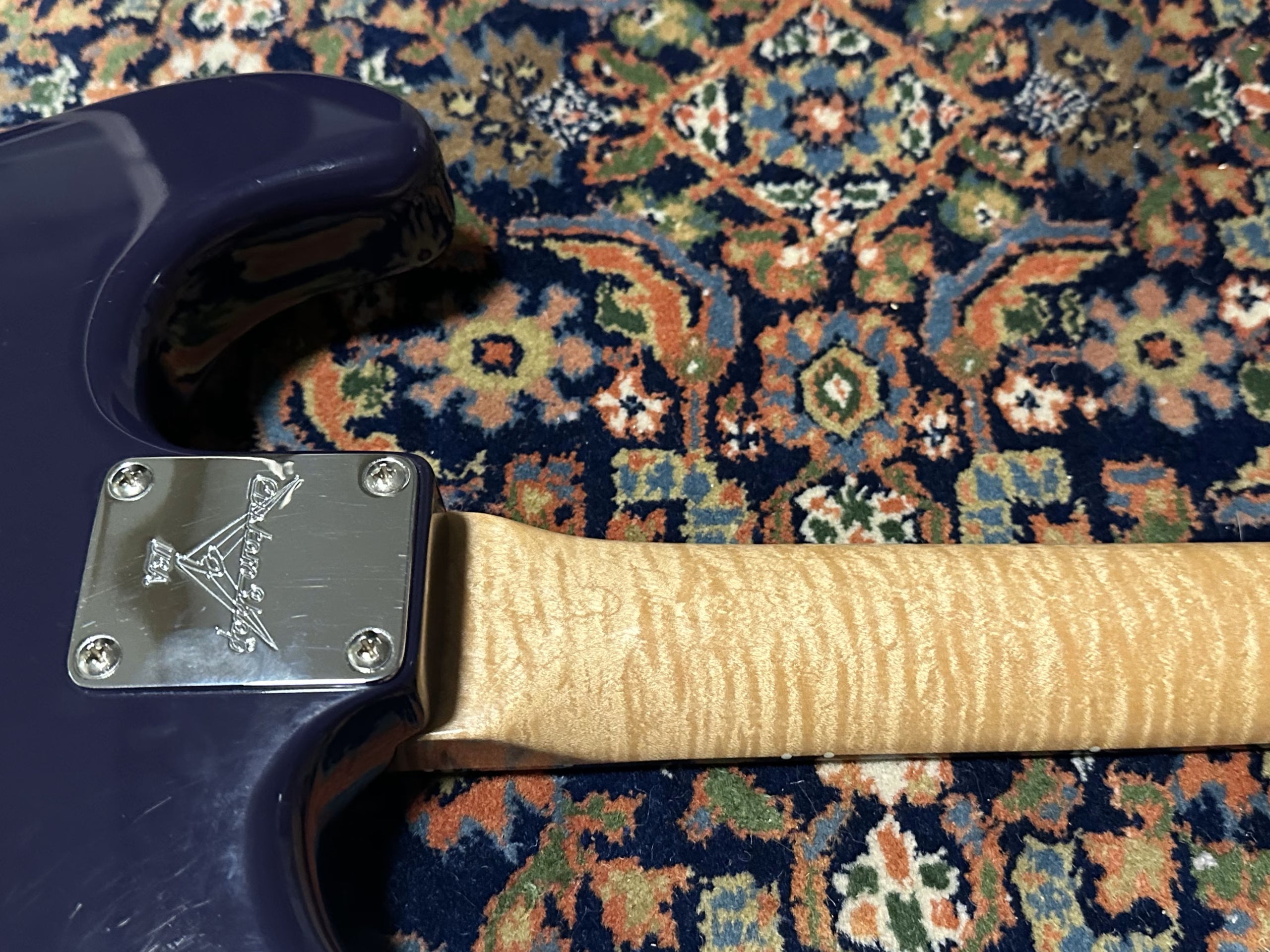 SOLD - 1997 Fender Custom Shop Robert Cray Signature Stratocaster Violet
