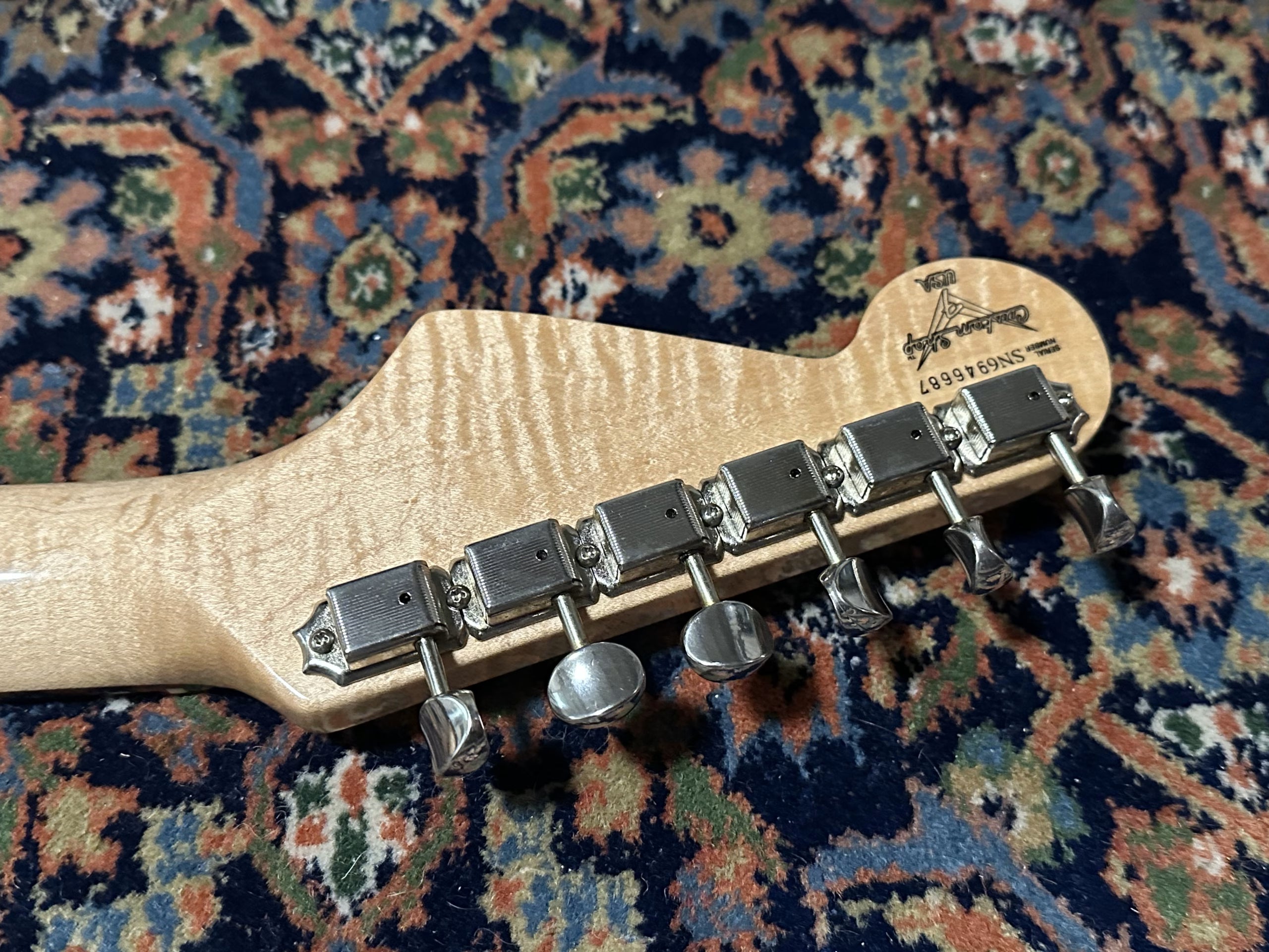 SOLD - 1997 Fender Custom Shop Robert Cray Signature Stratocaster Violet