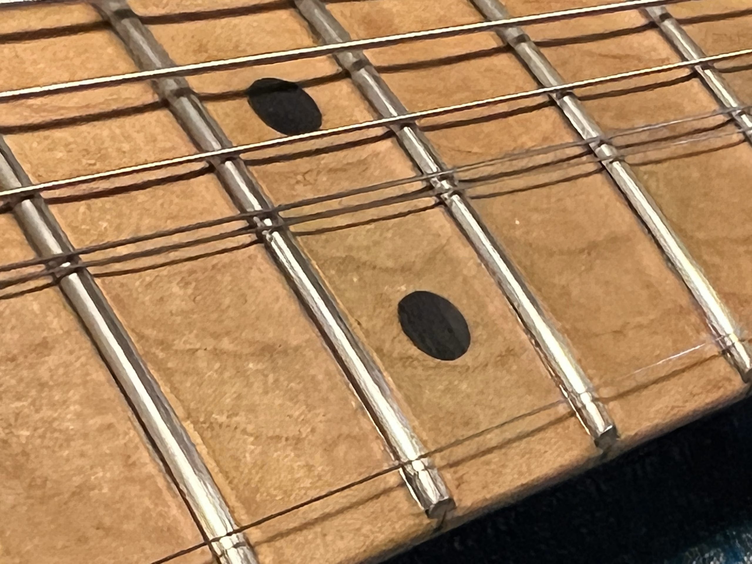 SOLD - 1992 Fender Strat Plus Refinished Midnight Blue