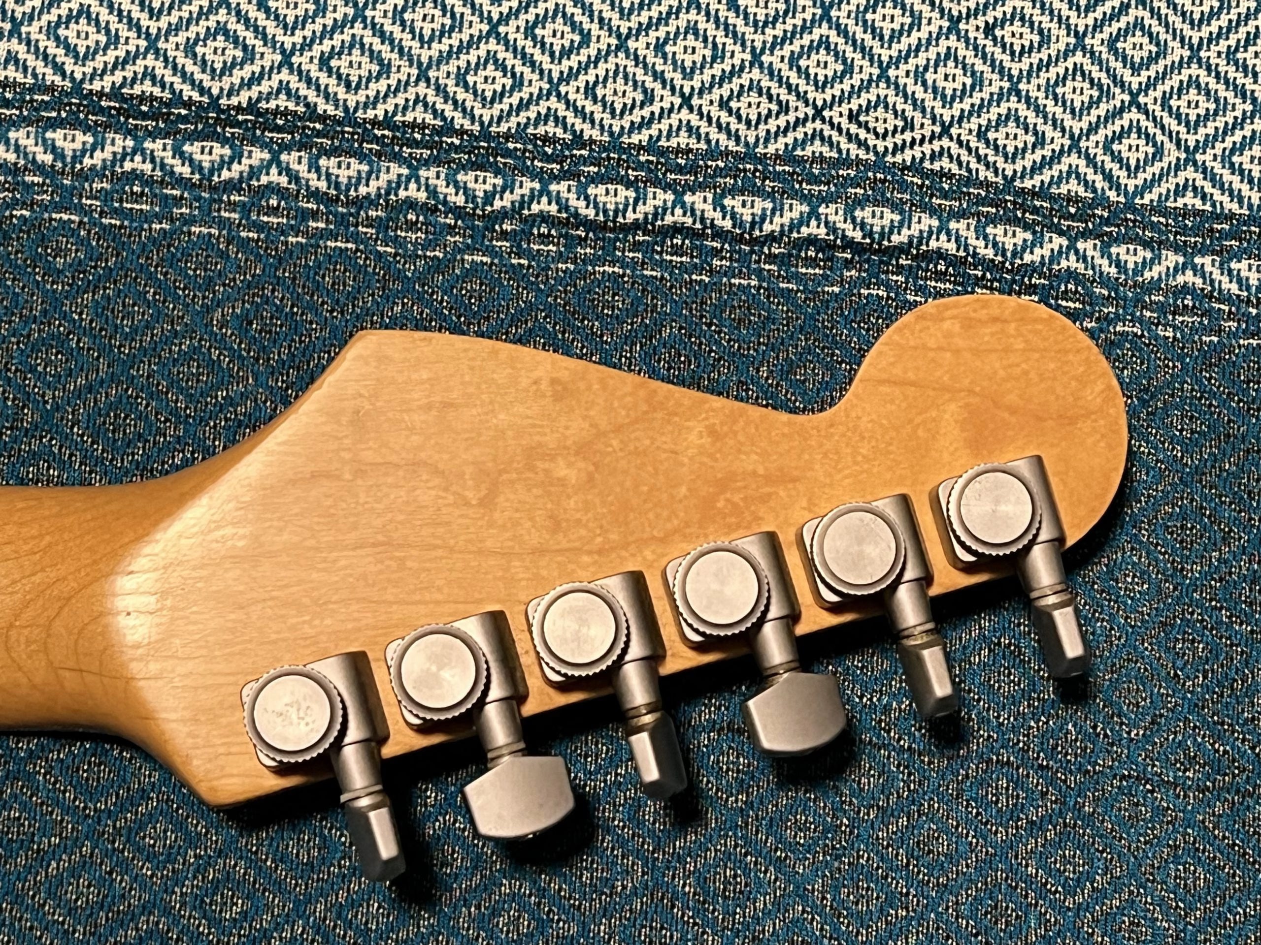 SOLD - 1992 Fender Strat Plus Refinished Midnight Blue
