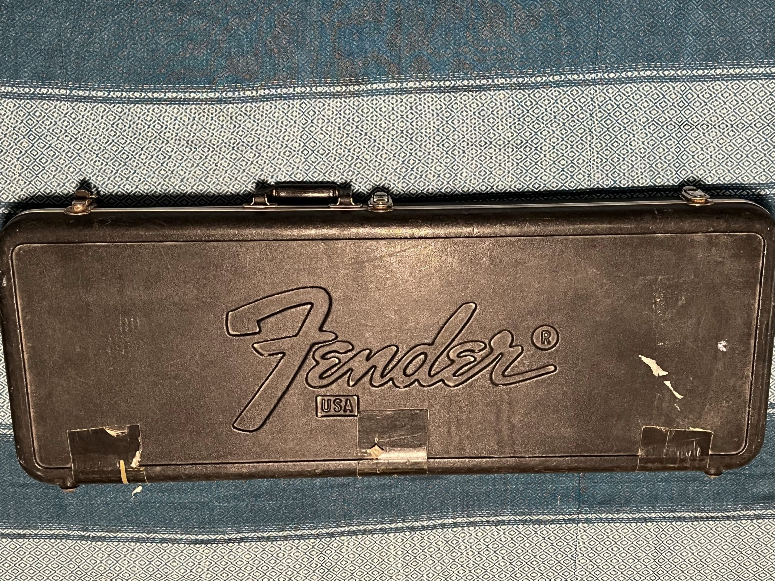 SOLD - 1992 Fender Strat Plus Refinished Midnight Blue