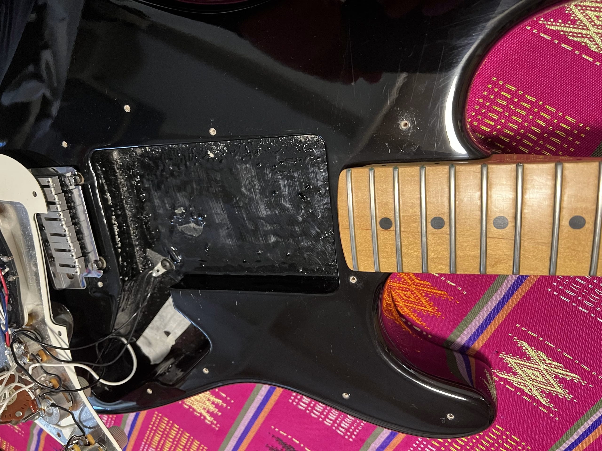 SOLD - 1989 Fender American Standard Stratocaster Black