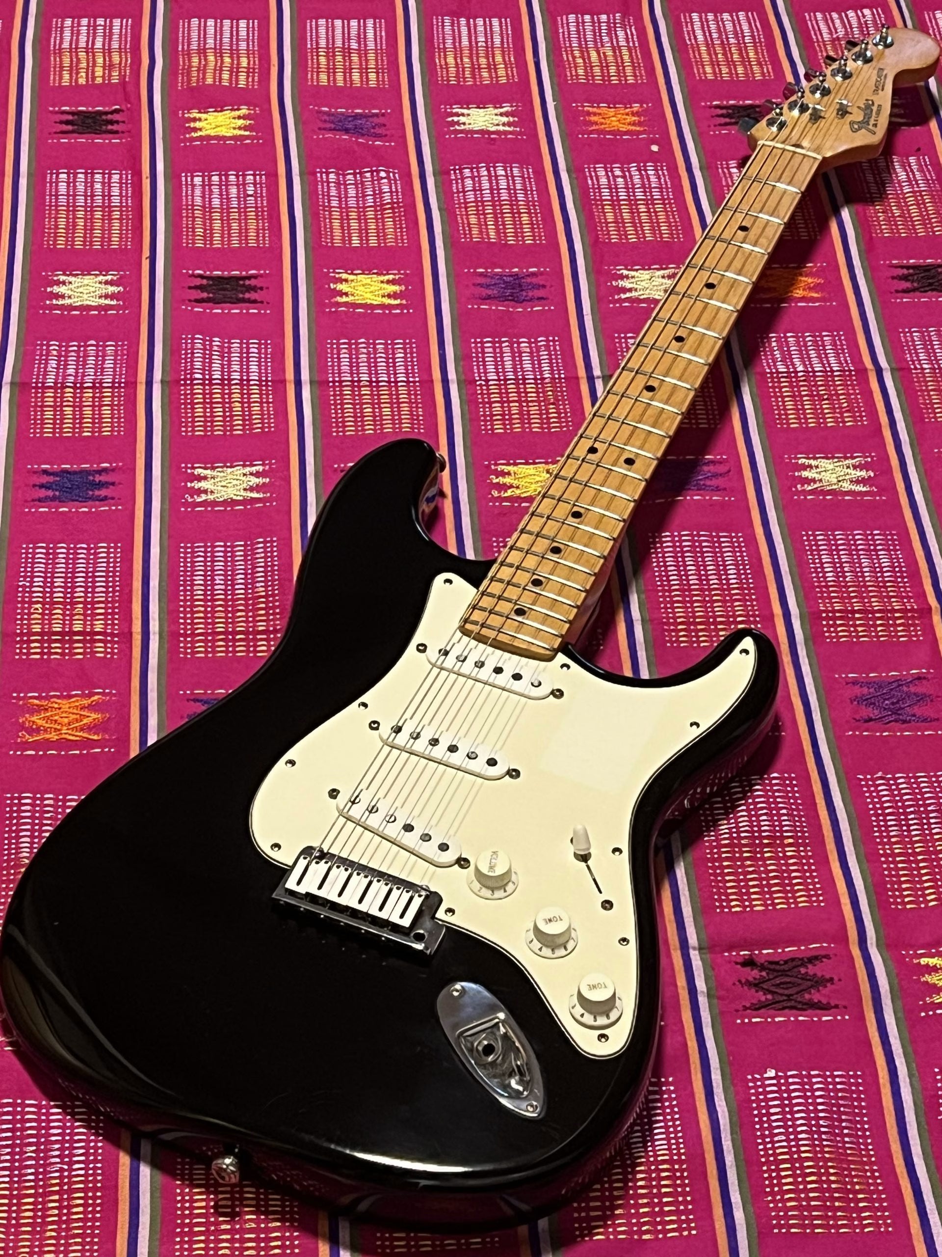 SOLD - 1989 Fender American Standard Stratocaster Black