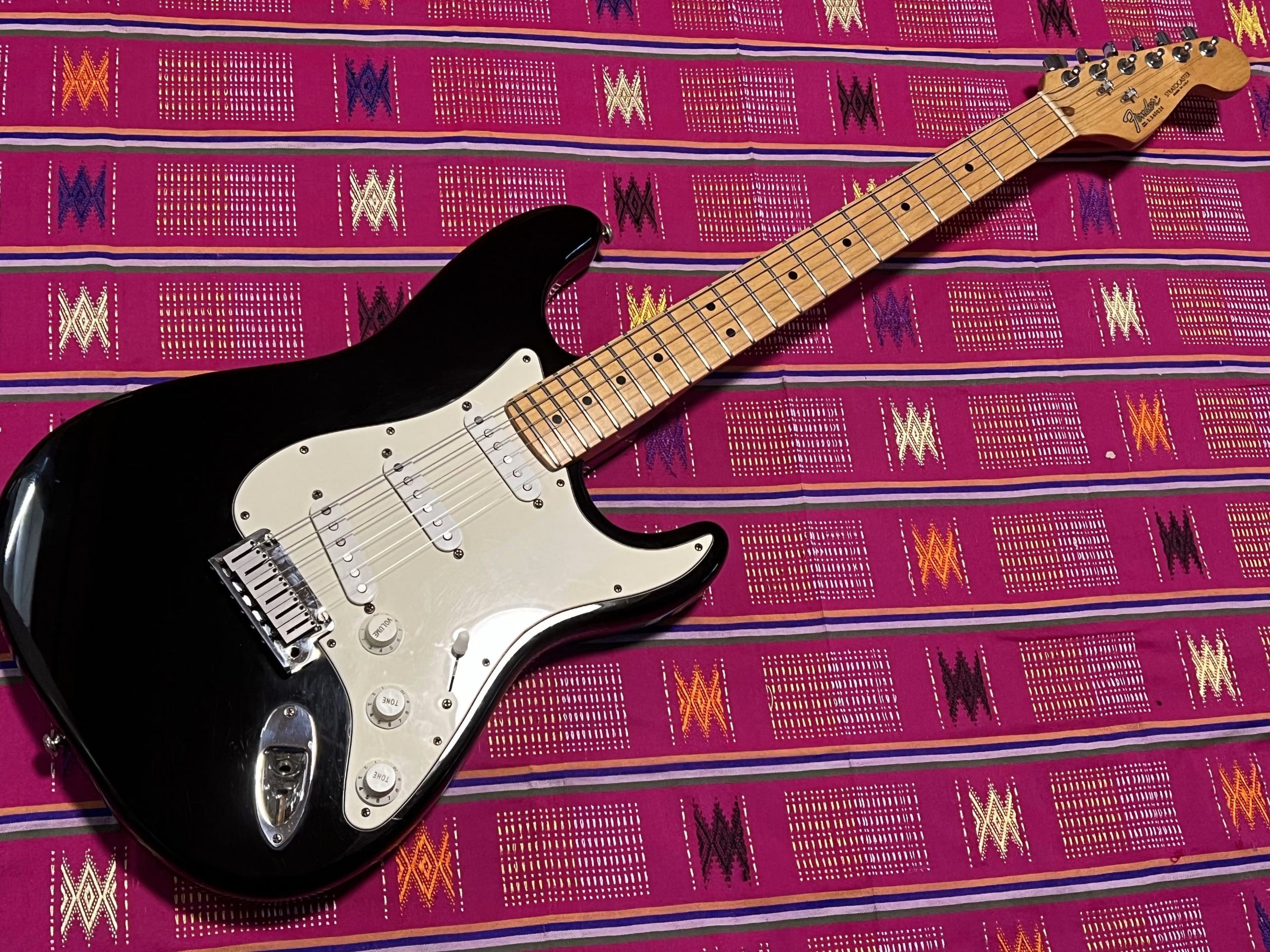 SOLD - 1989 Fender American Standard Stratocaster Black