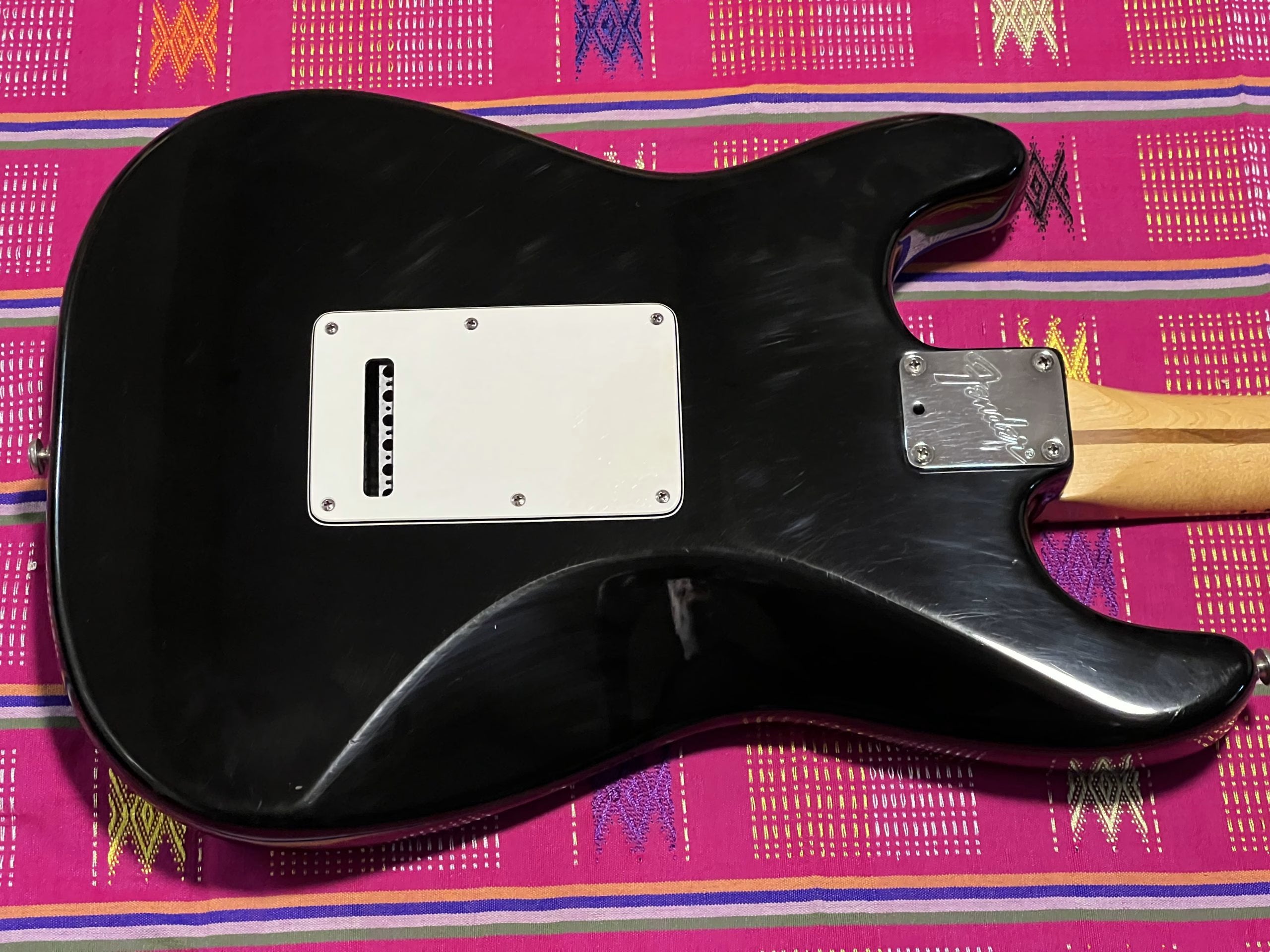 SOLD - 1989 Fender American Standard Stratocaster Black