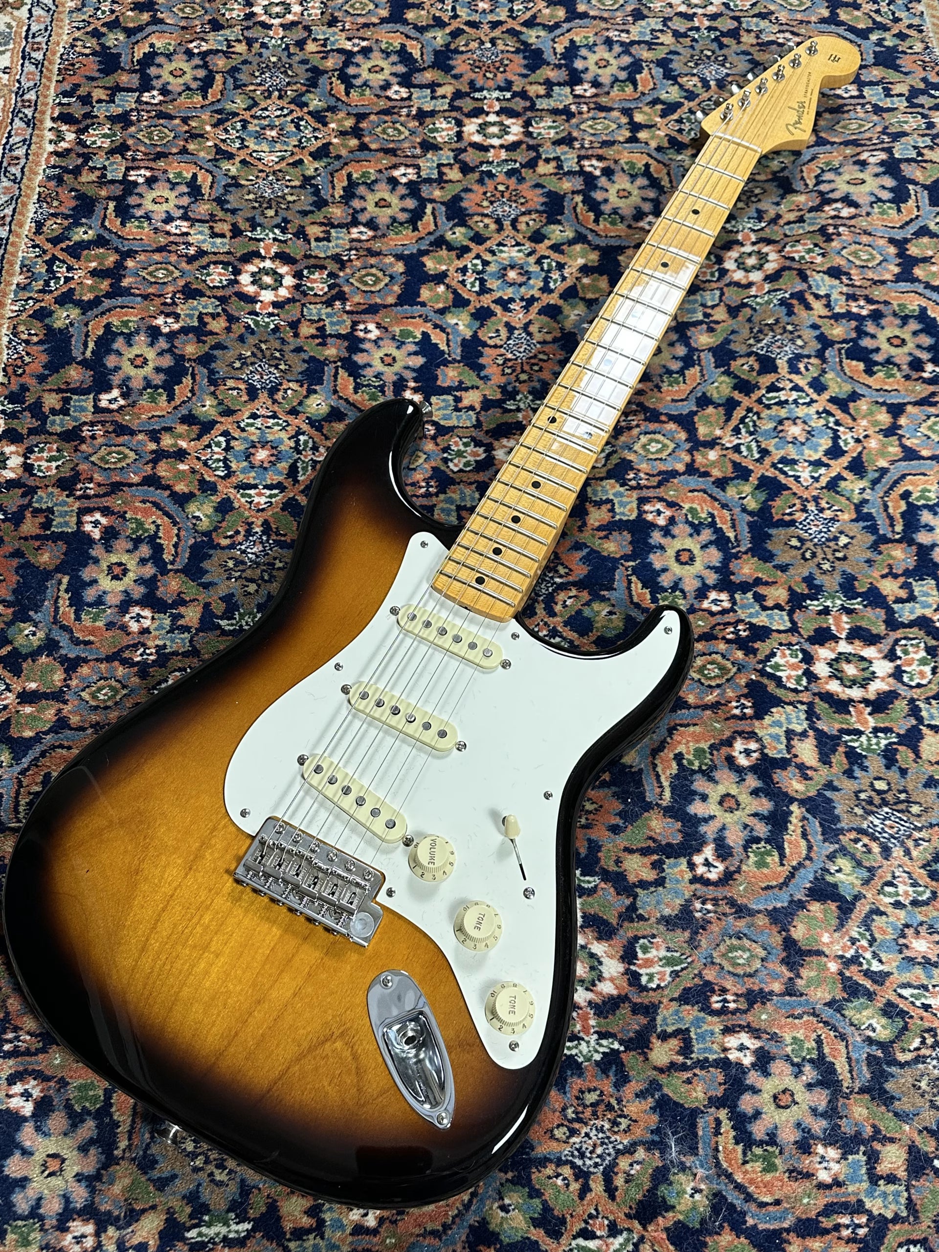 SOLD - 2019 Fender Eric Johnson Signature Stratocaster Sunburst