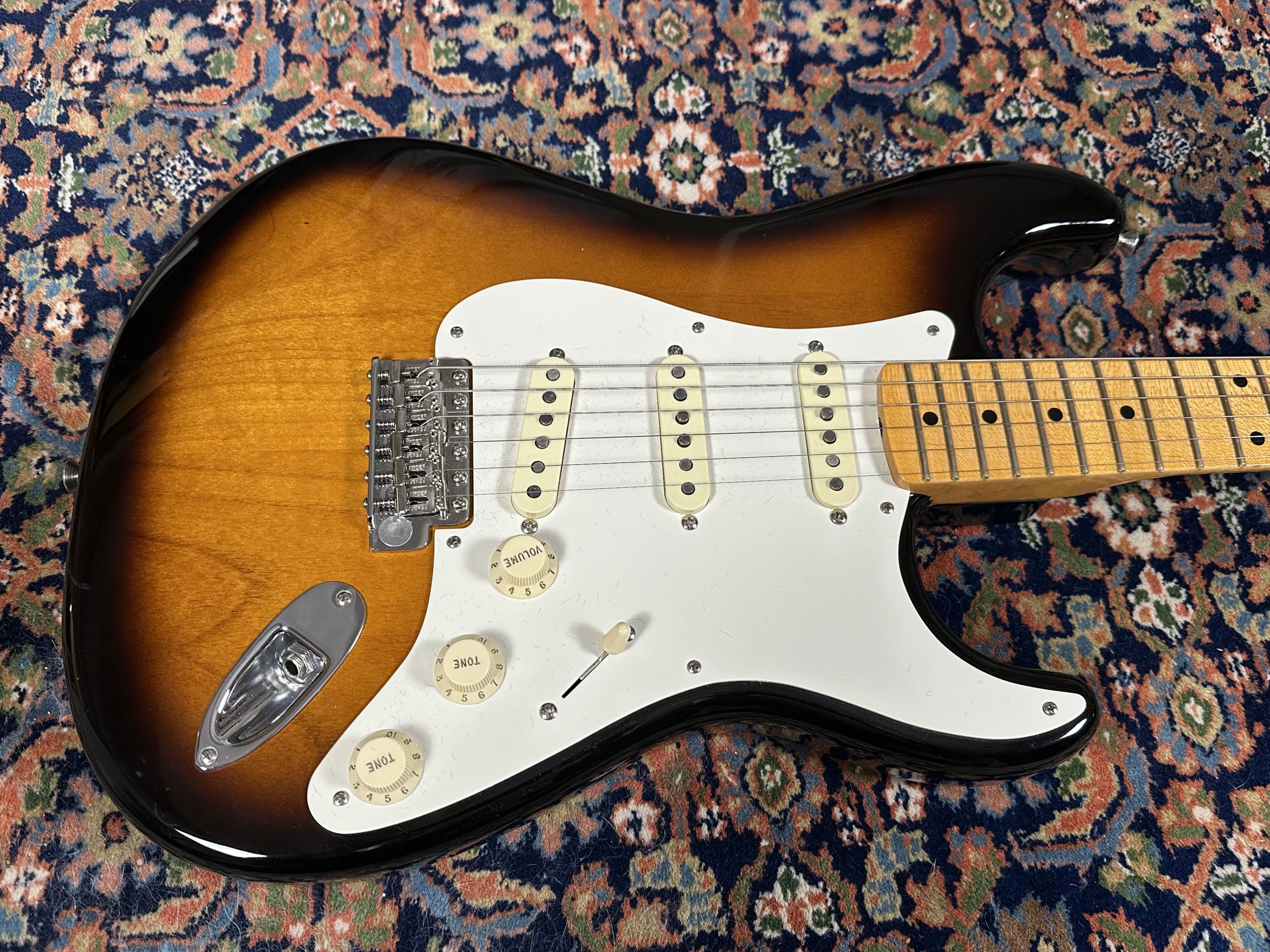 SOLD - 2019 Fender Eric Johnson Signature Stratocaster Sunburst