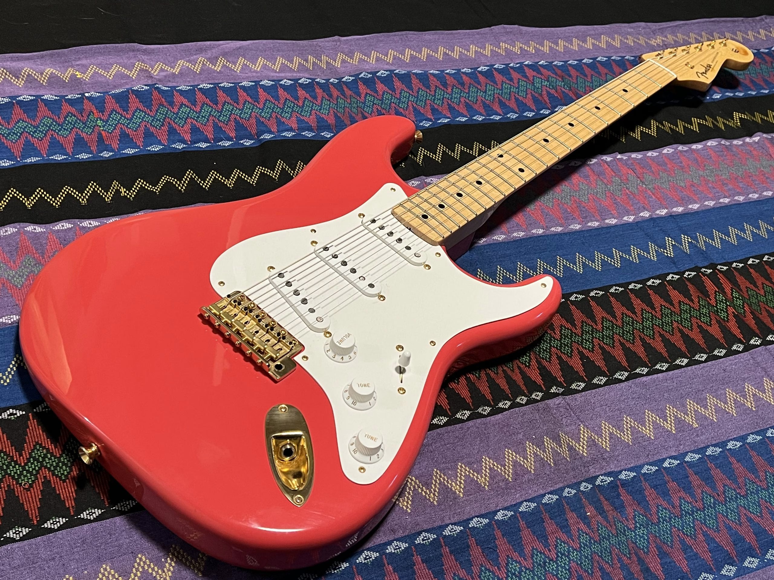 SOLD - 2015 Custom Shop 56 NOS Stratocaster Fiesta Red