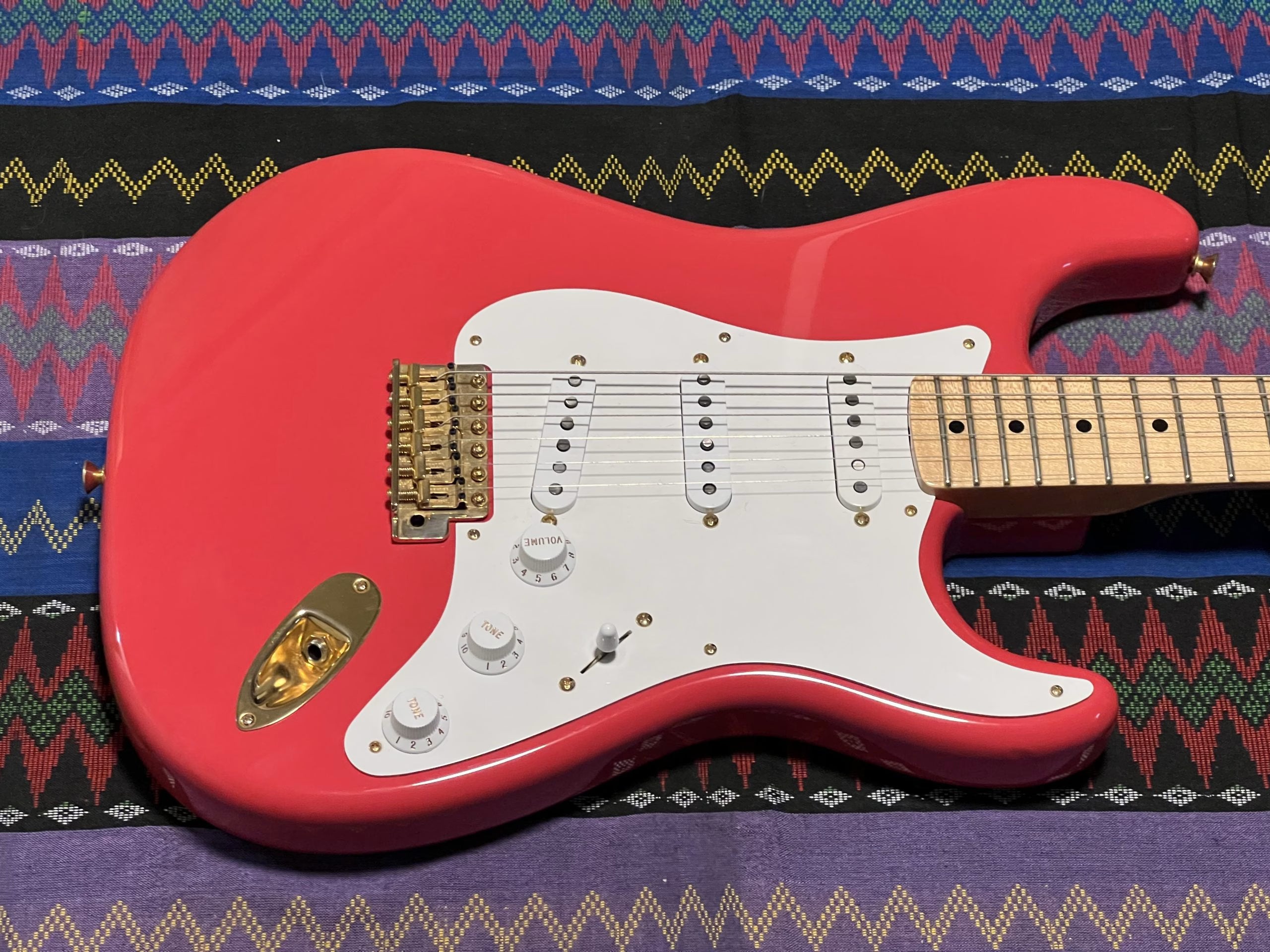 SOLD - 2015 Custom Shop 56 NOS Stratocaster Fiesta Red