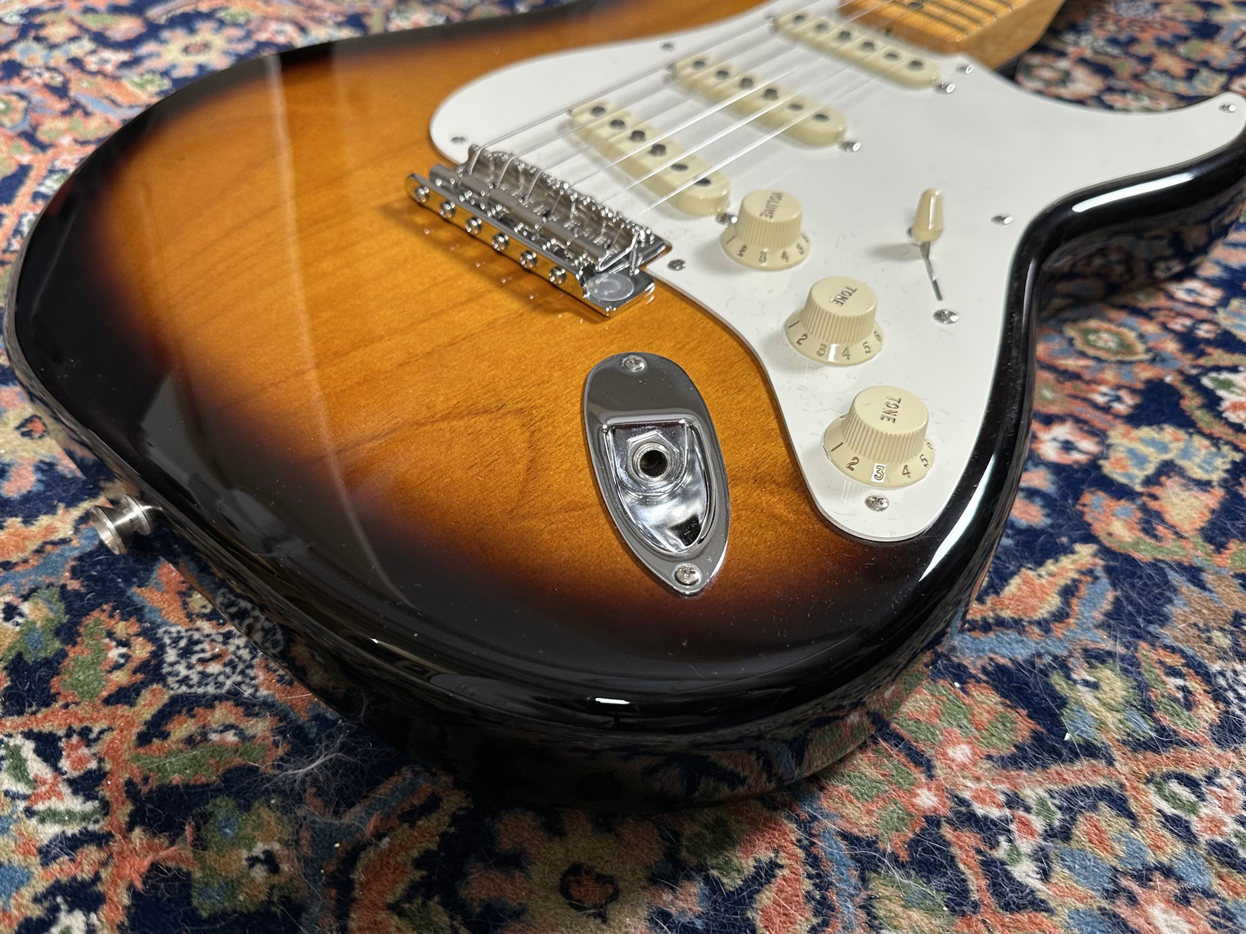 SOLD - 2019 Fender Eric Johnson Signature Stratocaster Sunburst