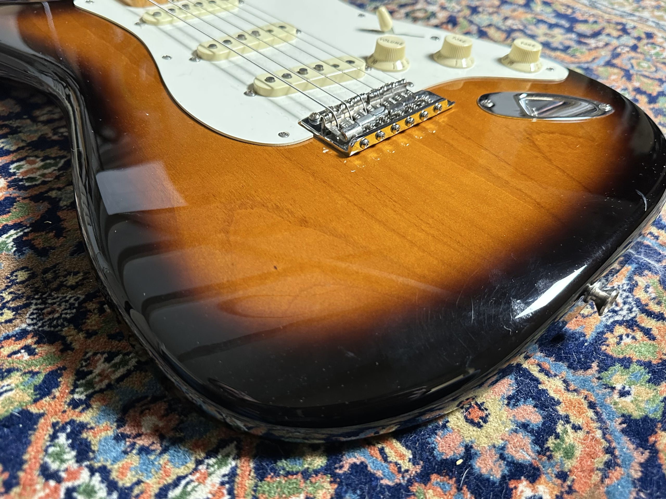 SOLD - 2019 Fender Eric Johnson Signature Stratocaster Sunburst