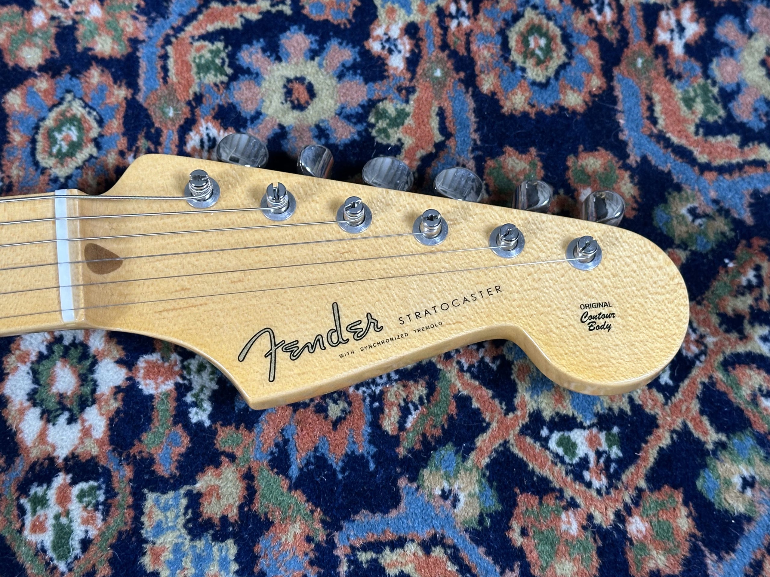 SOLD - 2019 Fender Eric Johnson Signature Stratocaster Sunburst