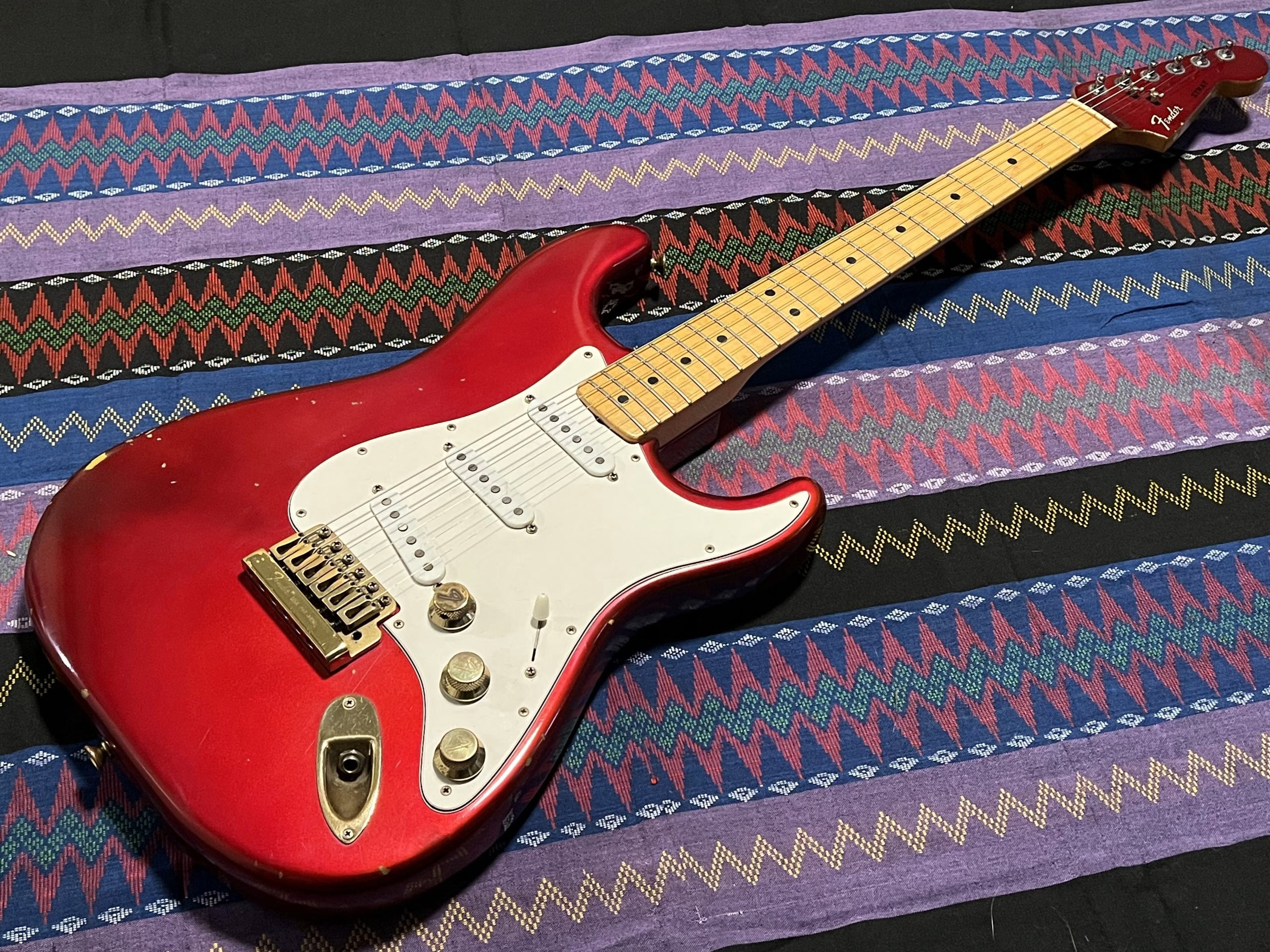 SOLD - 1980 The Strat Candy Apple Red