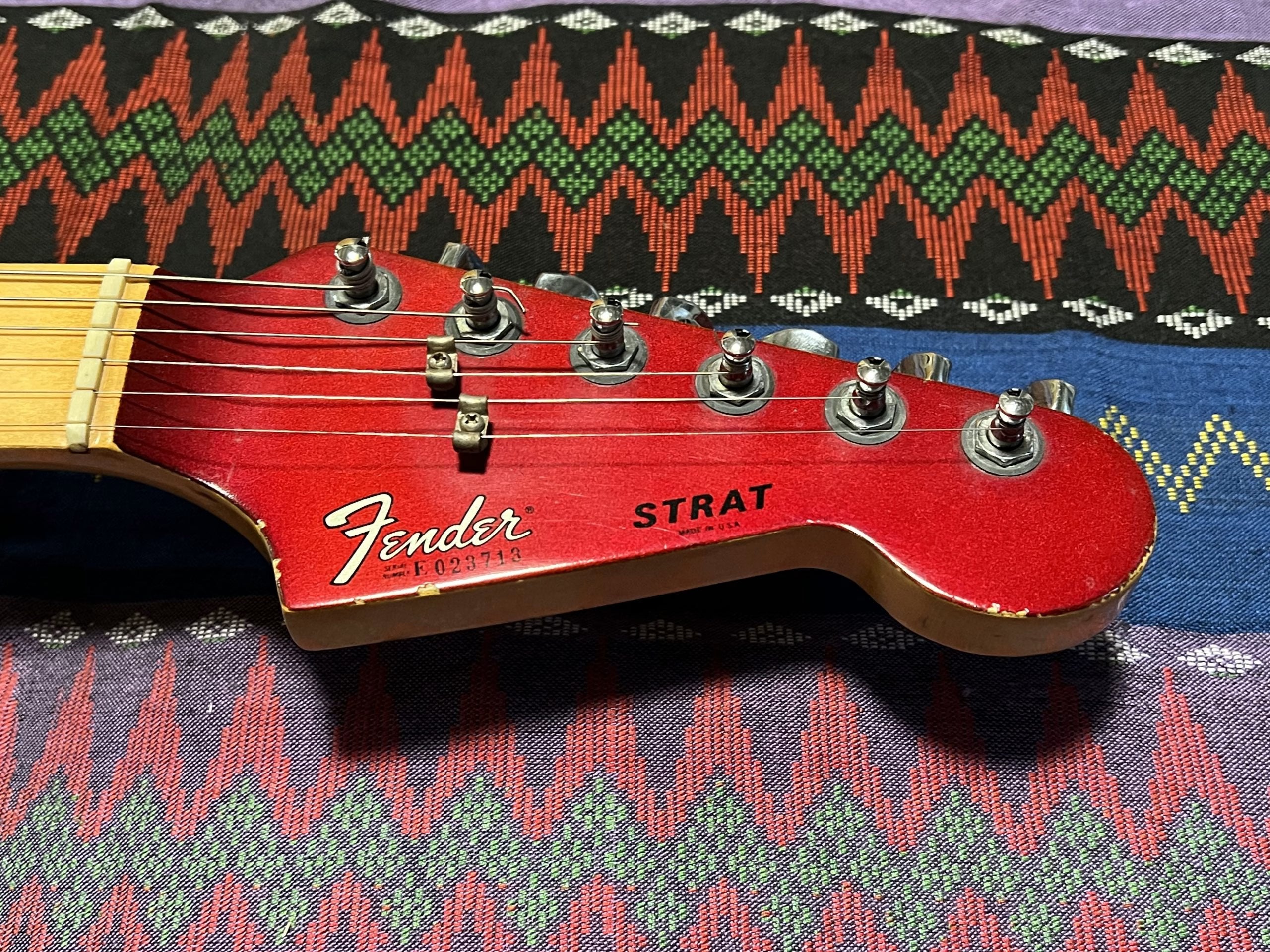SOLD - 1980 The Strat Candy Apple Red