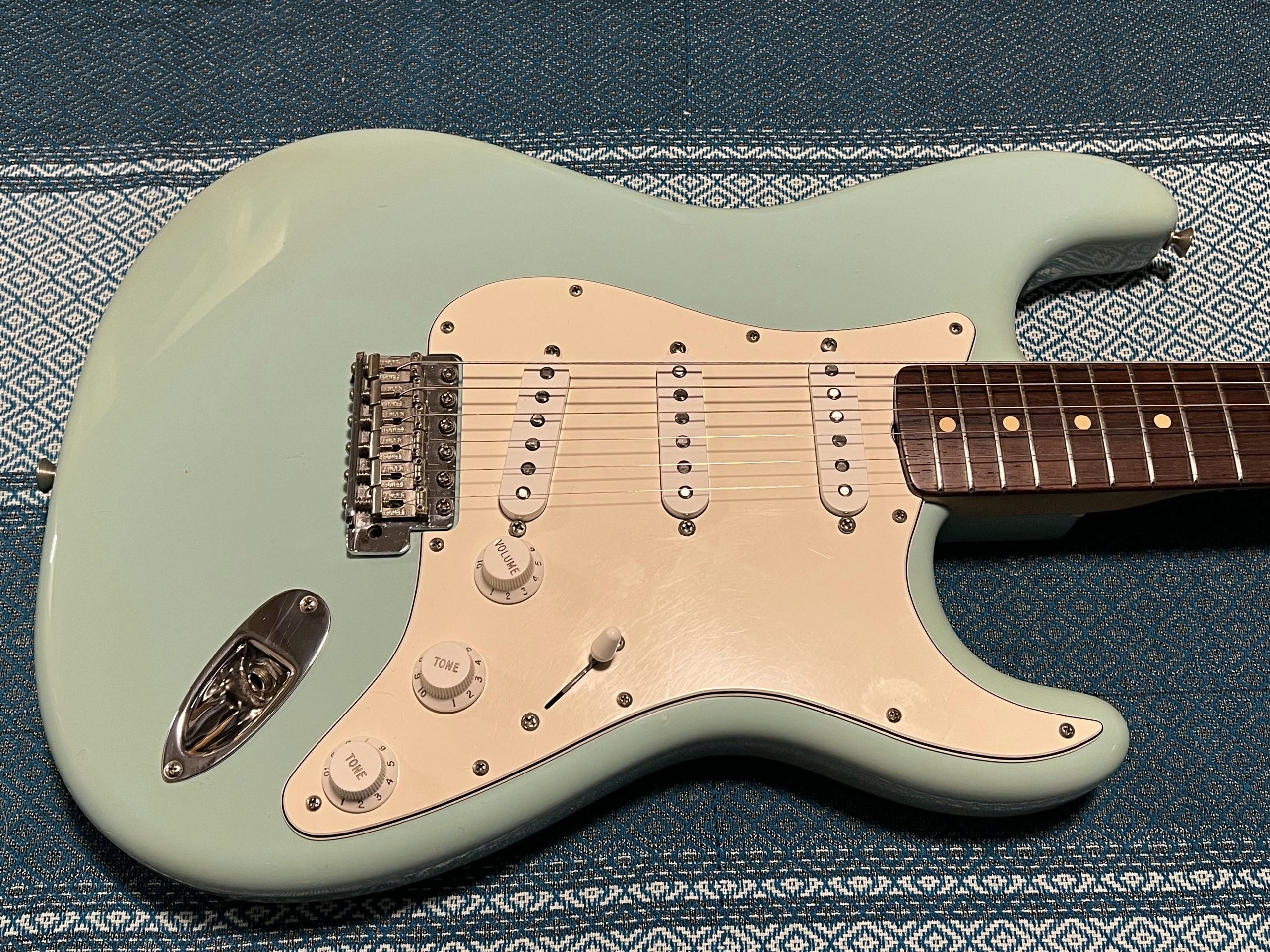 SOLD - 2001 Custom Shop 60s NOS Stratocaster Daphne Blue