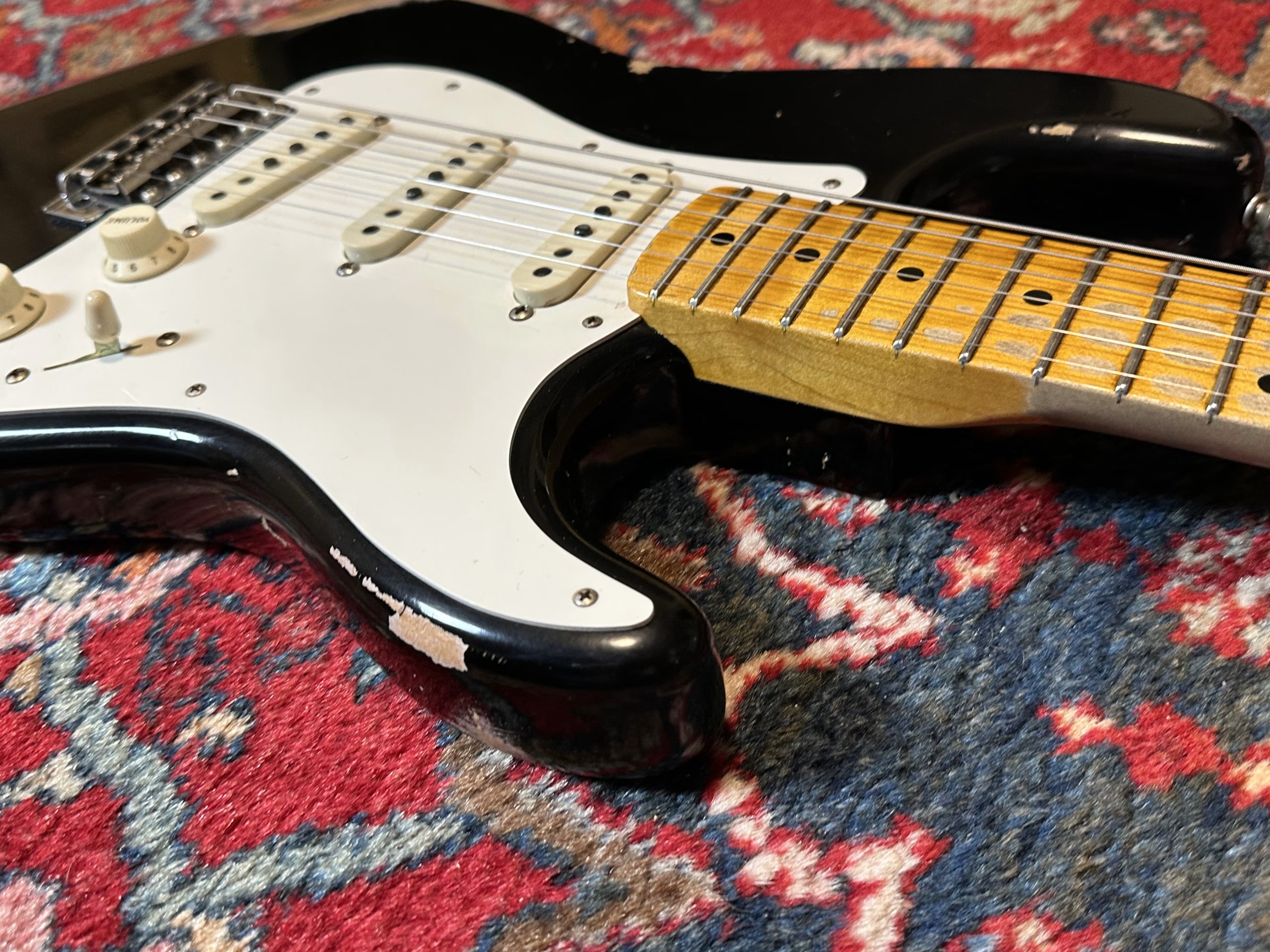SOLD - 2019 Fender Custom Shop '59 Heavy Relic Stratocaster Black