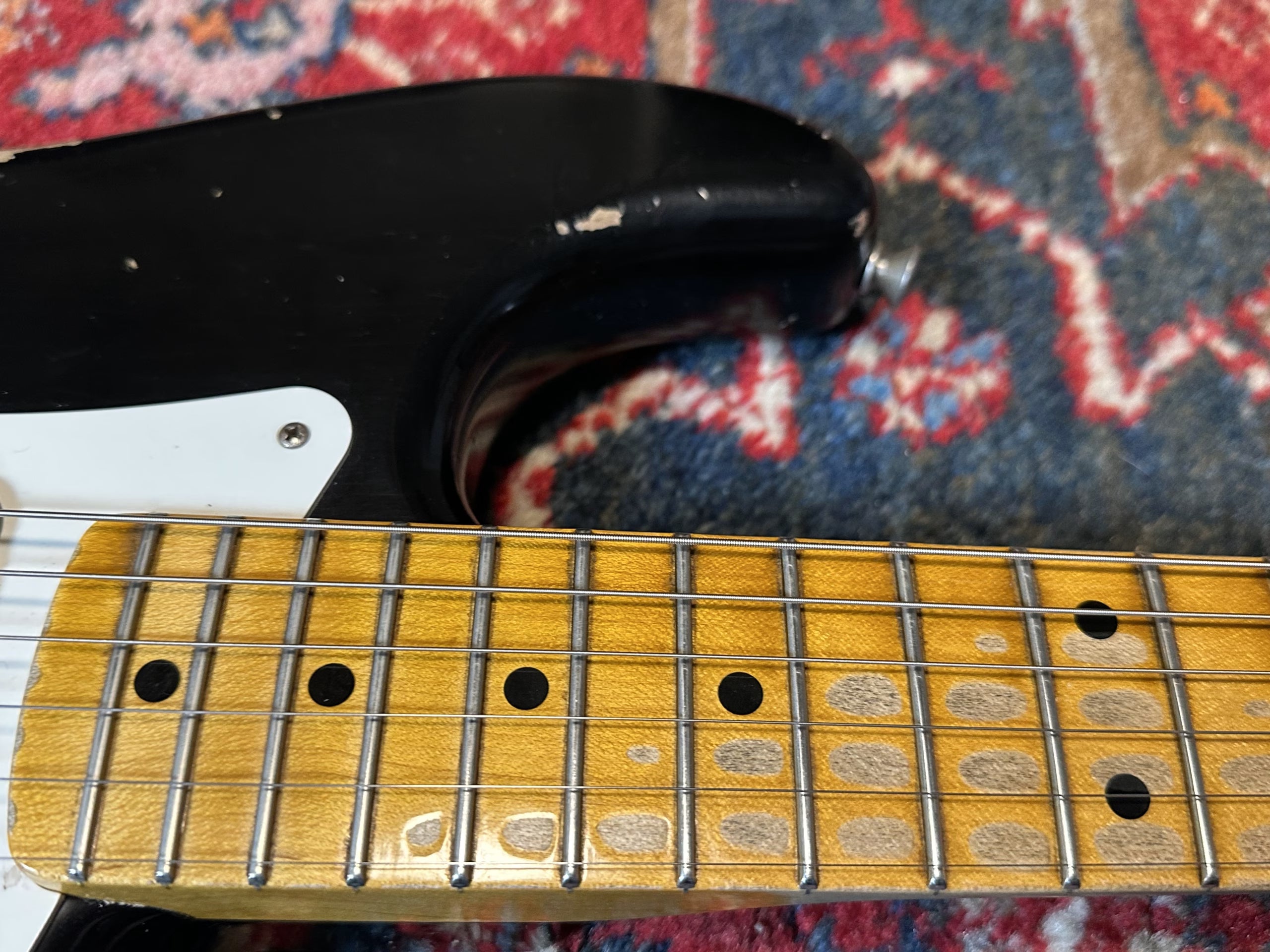 SOLD - 2019 Fender Custom Shop '59 Heavy Relic Stratocaster Black