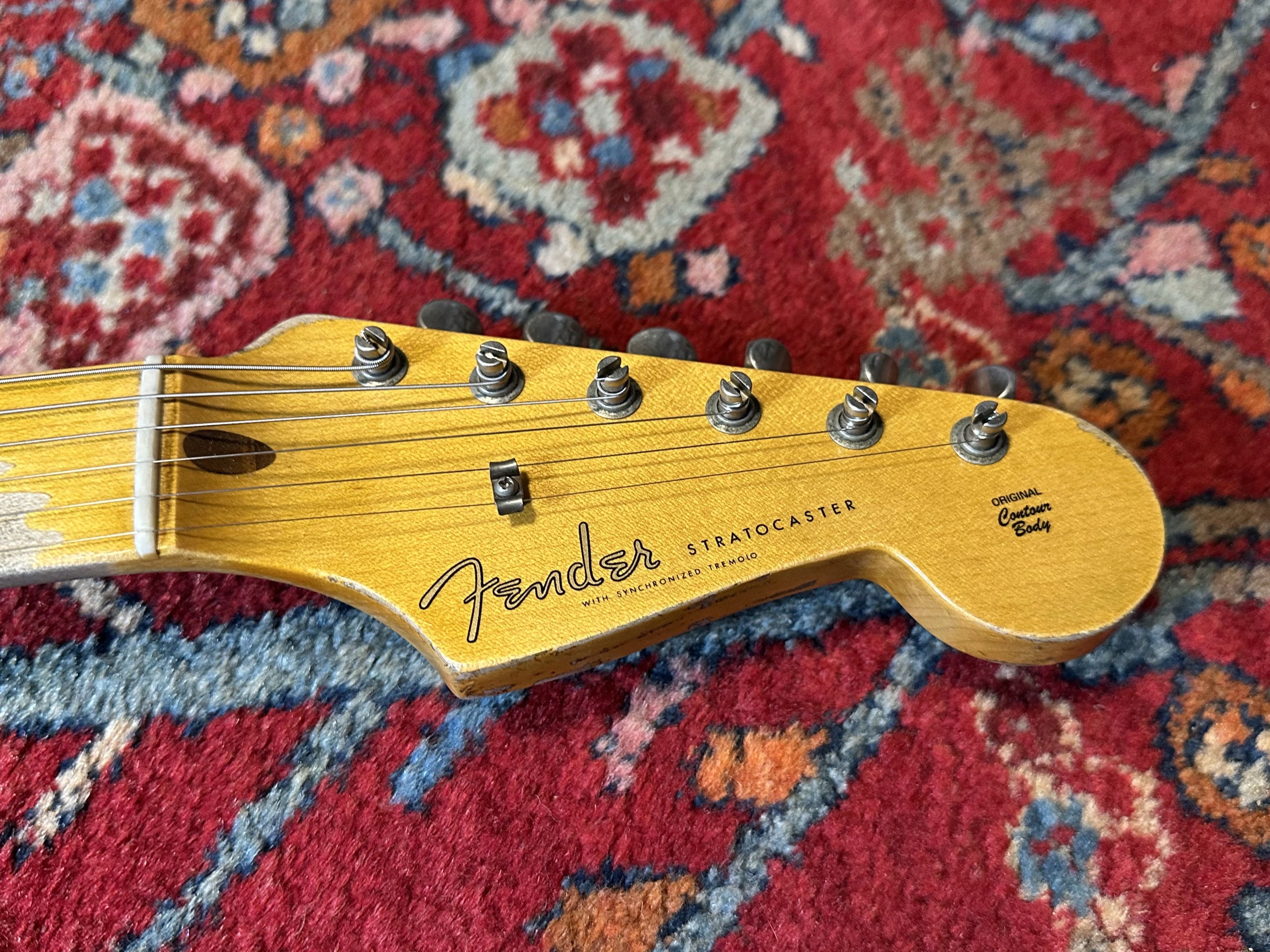 SOLD - 2019 Fender Custom Shop '59 Heavy Relic Stratocaster Black