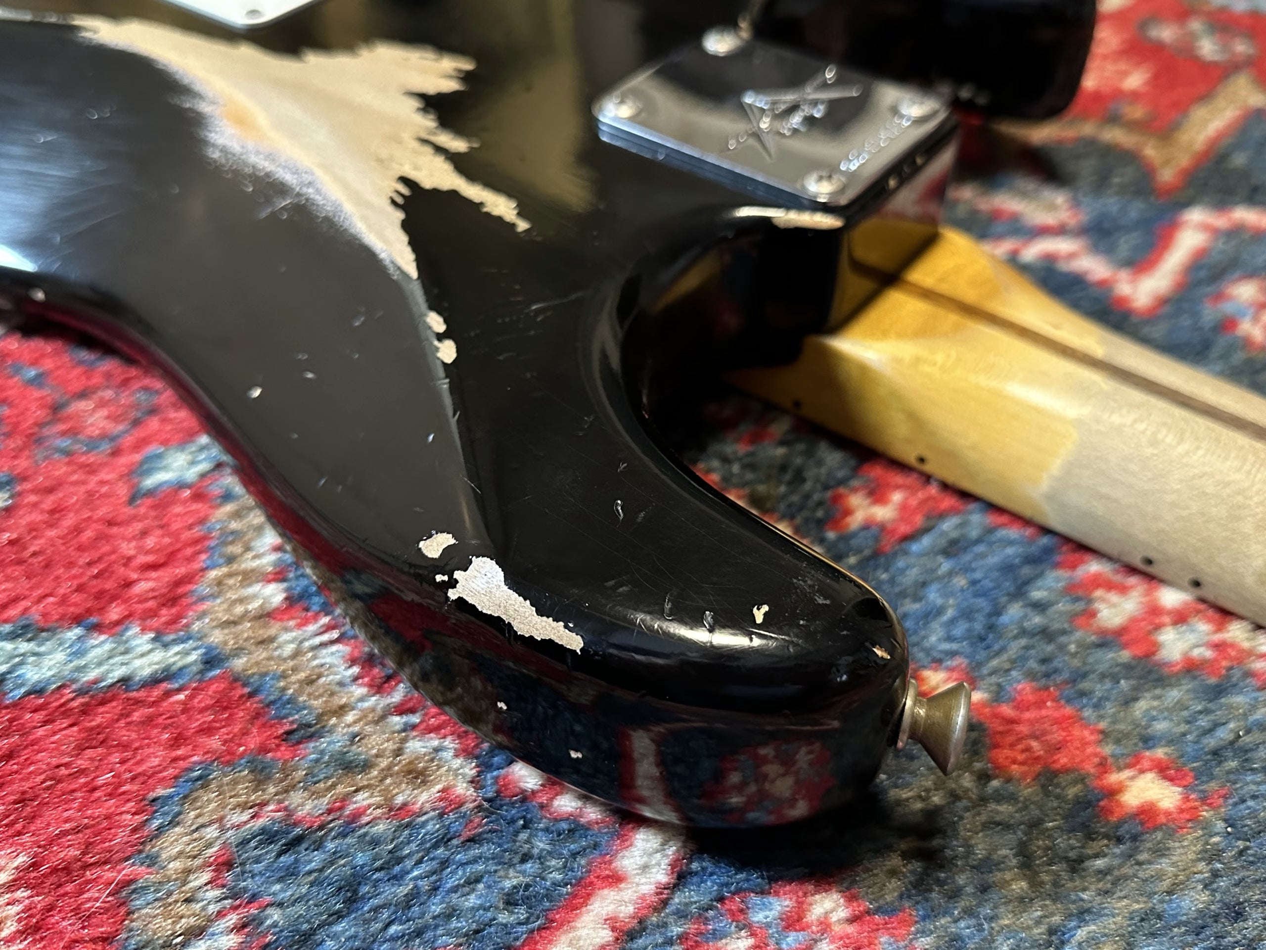 SOLD - 2019 Fender Custom Shop '59 Heavy Relic Stratocaster Black