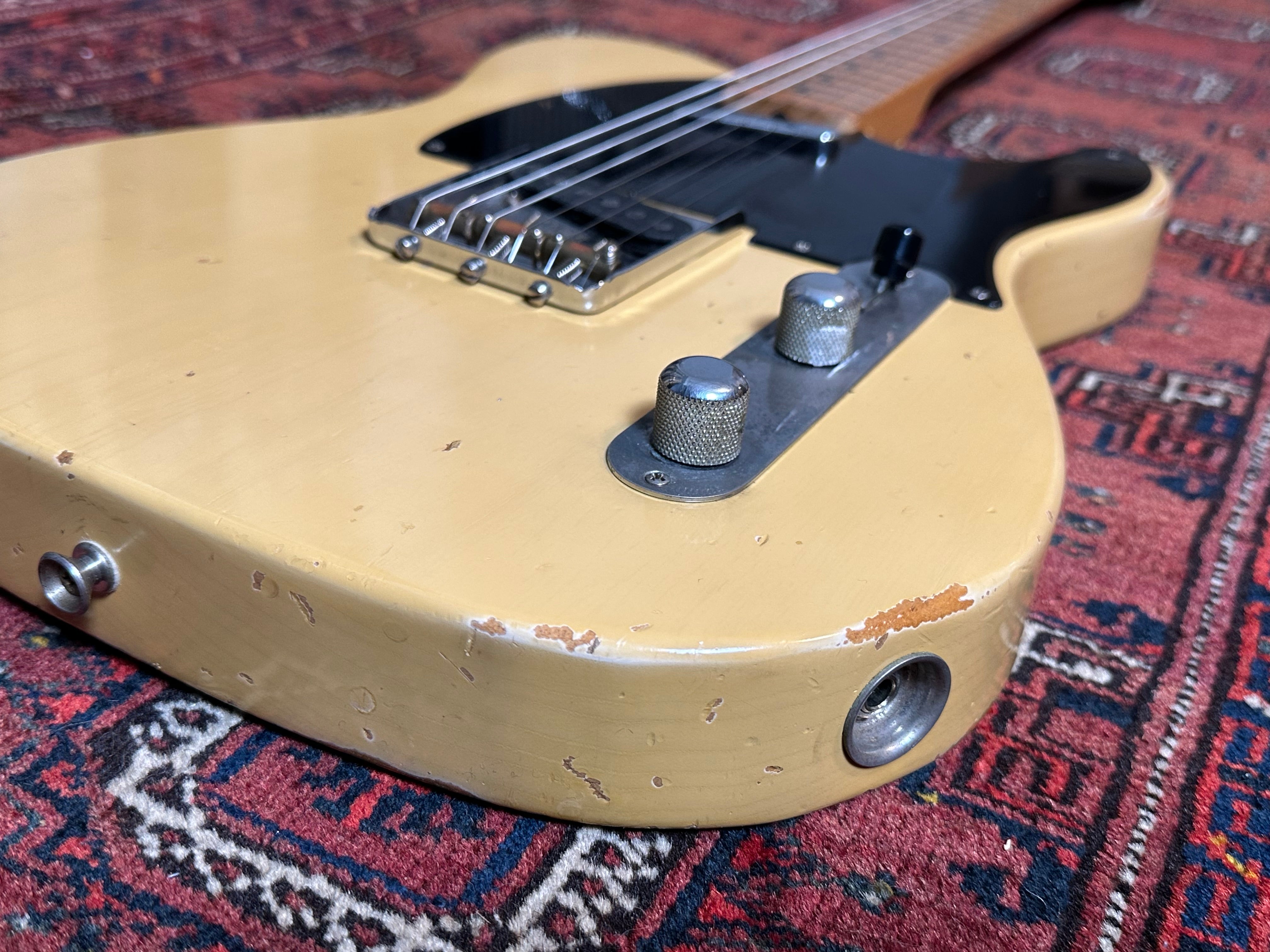 SOLD – 1997 Fender Custom Shop ’51 Cunetto Relic Nocaster Blonde