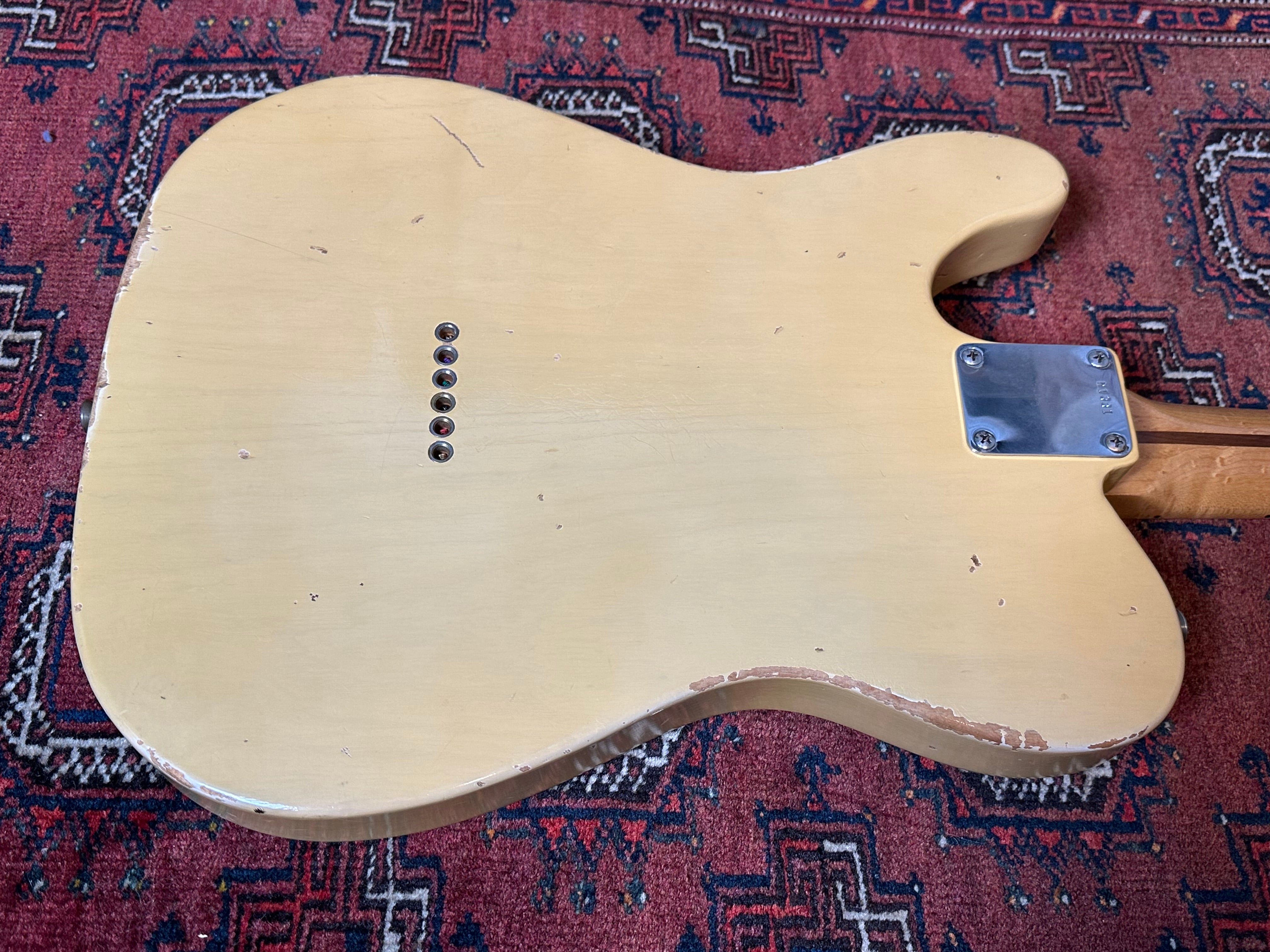 SOLD – 1997 Fender Custom Shop ’51 Cunetto Relic Nocaster Blonde