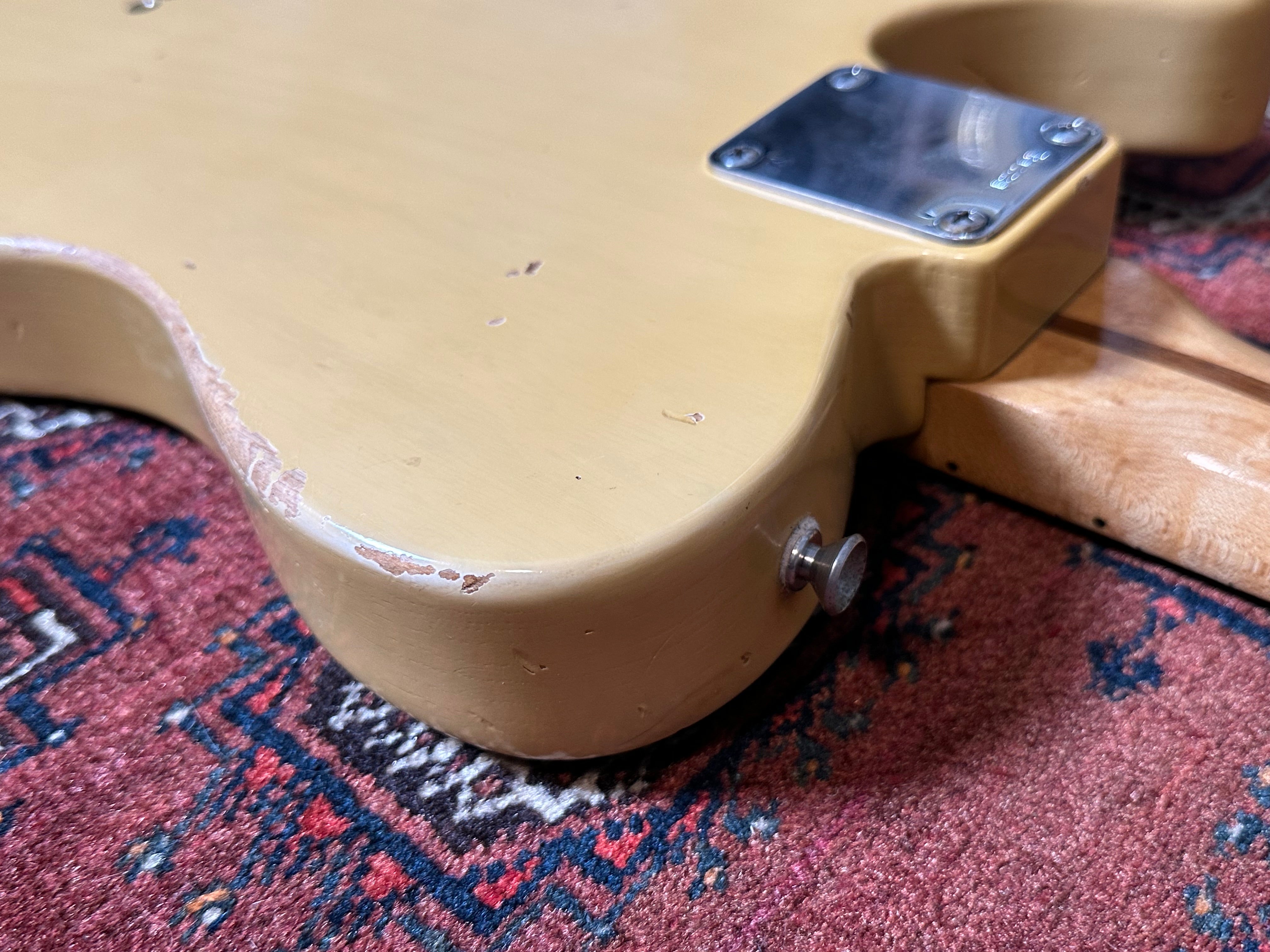 SOLD – 1997 Fender Custom Shop ’51 Cunetto Relic Nocaster Blonde