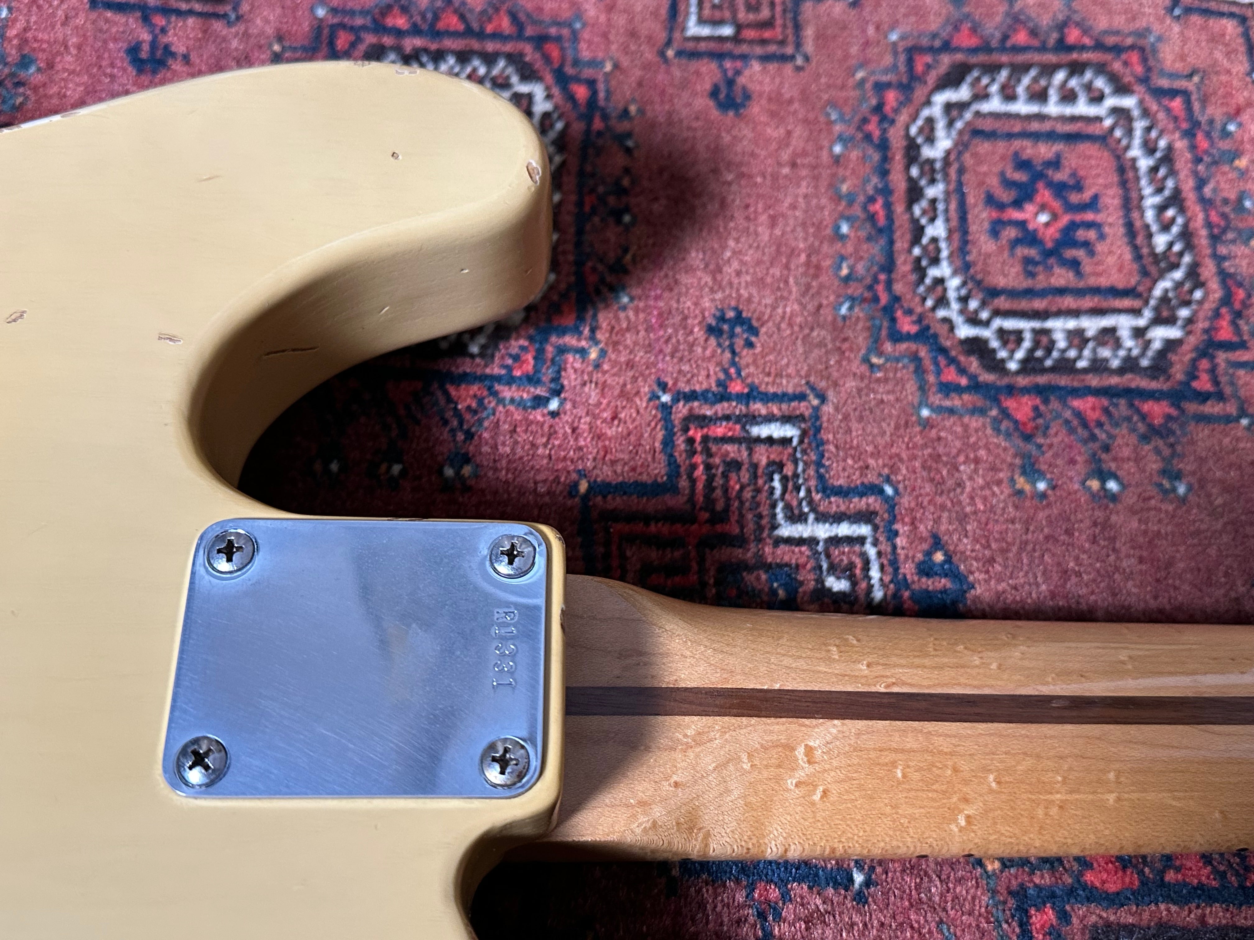 SOLD – 1997 Fender Custom Shop ’51 Cunetto Relic Nocaster Blonde