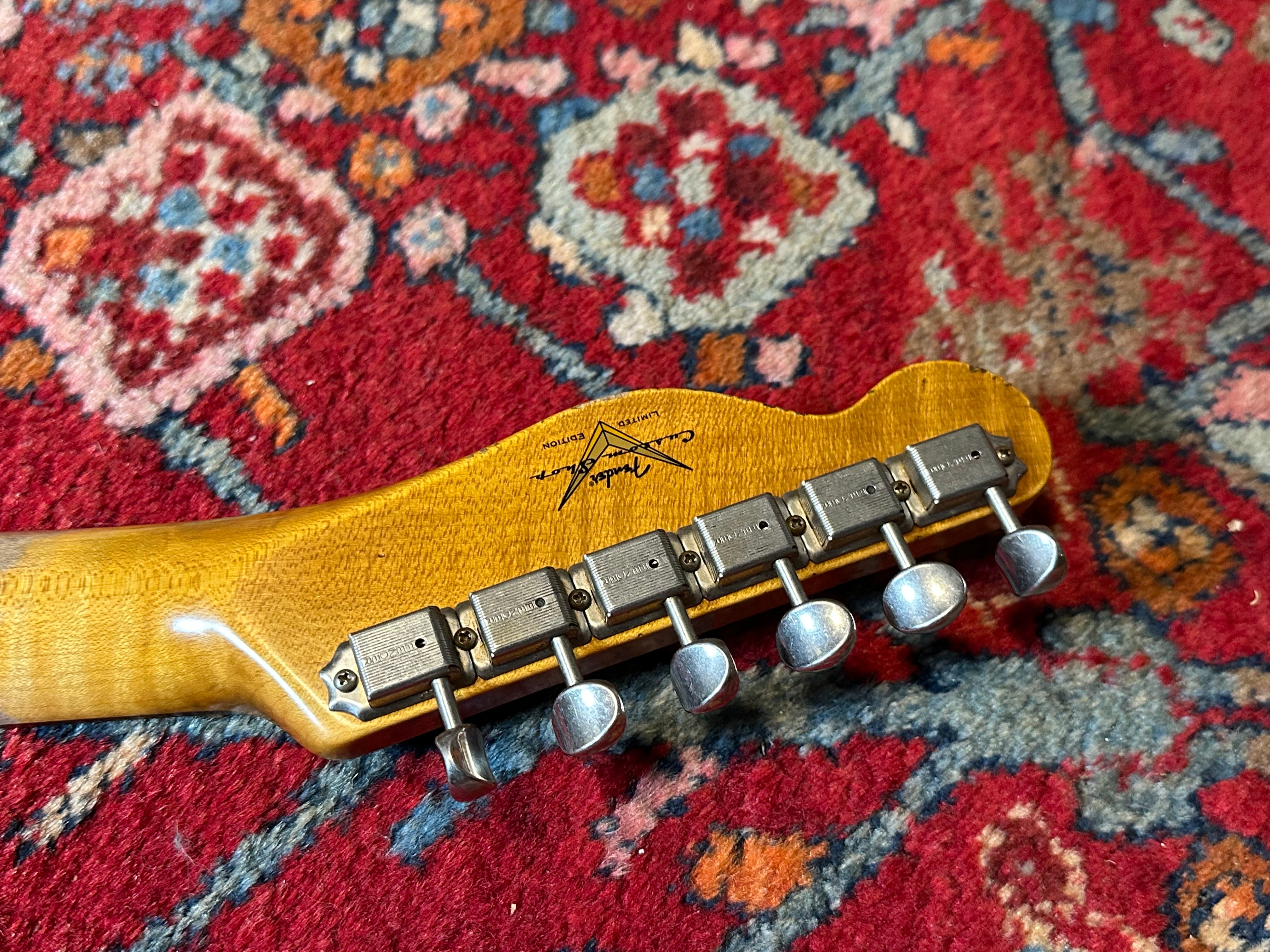 SOLD – 2023 Fender Custom Shop ’60 Limited Edition Relic Telecaster in Ocean Tuquoise