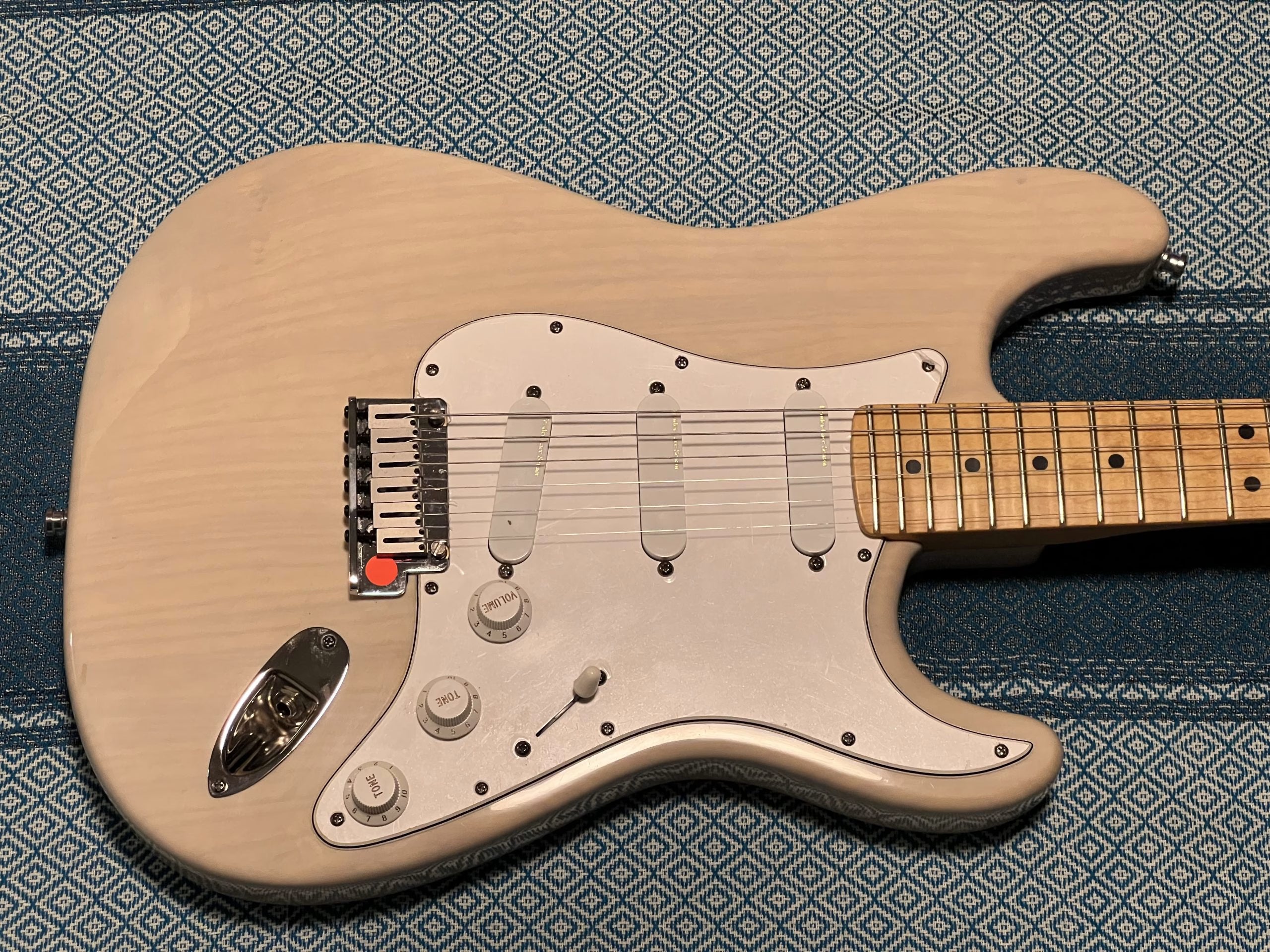 SOLD - 1991 Custom Shop Strat Plus White Blonde