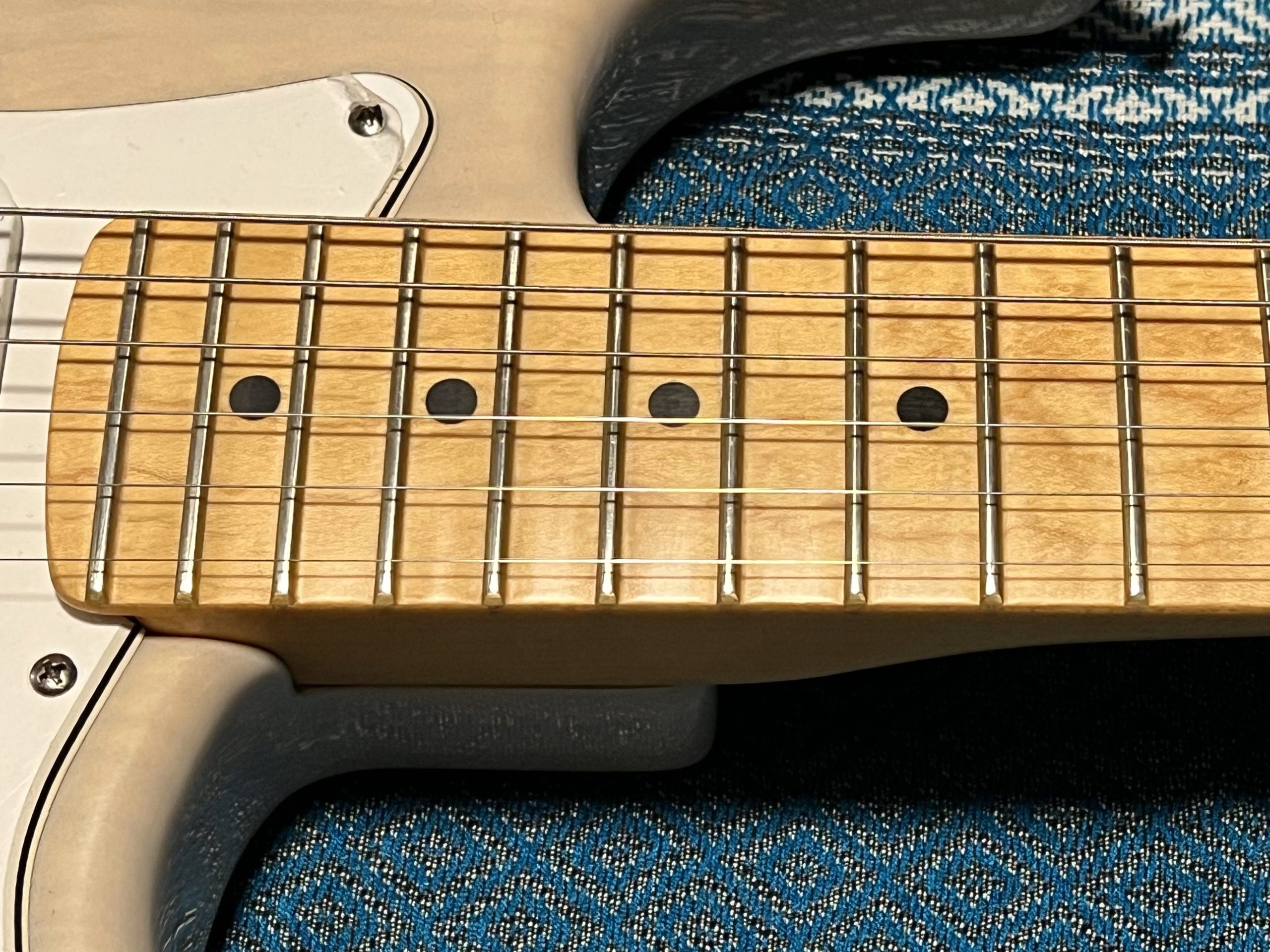 SOLD - 1991 Custom Shop Strat Plus White Blonde