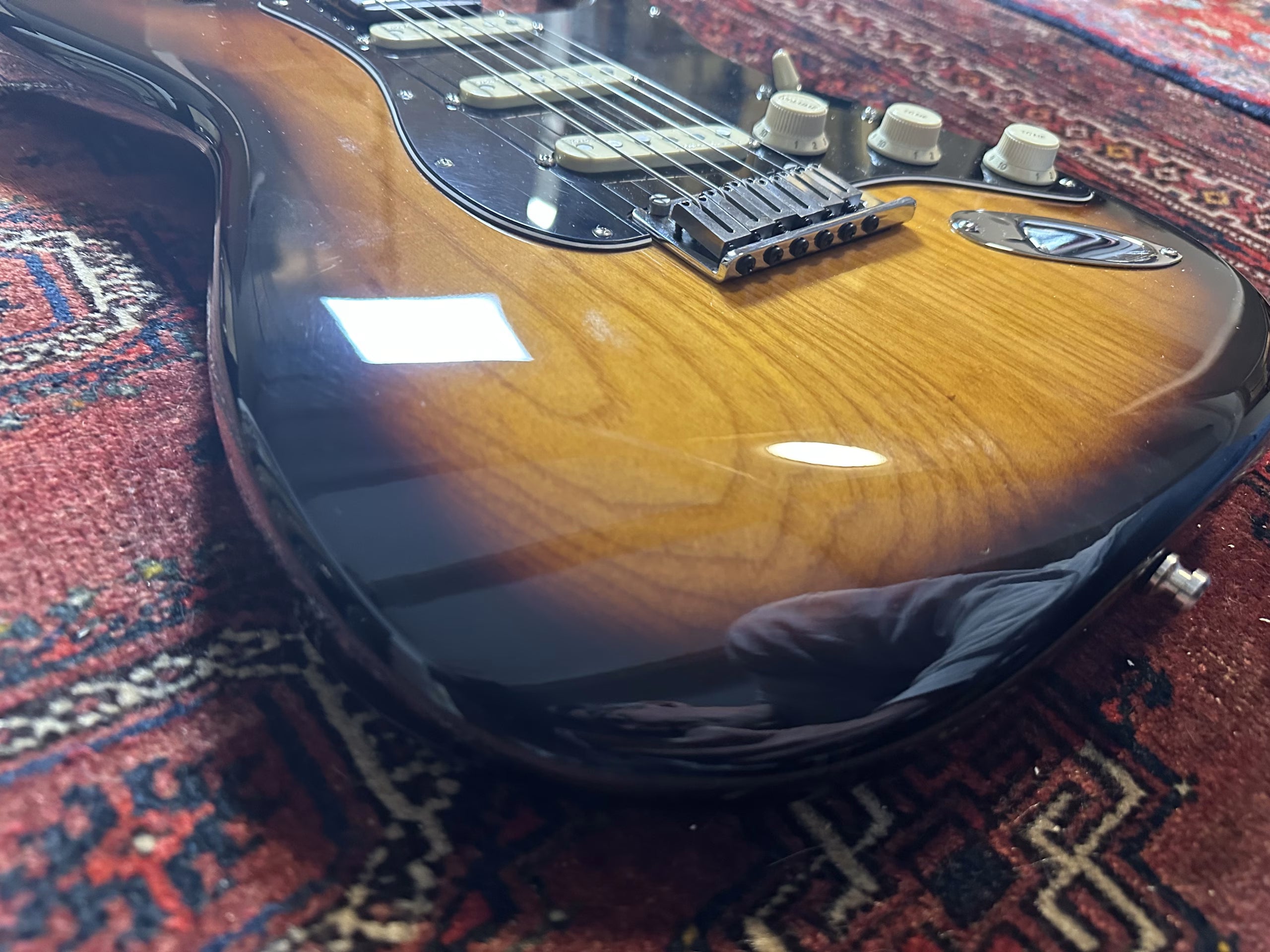 SOLD - 2021 Fender Ultra Luxe Stratocaster Sunburst