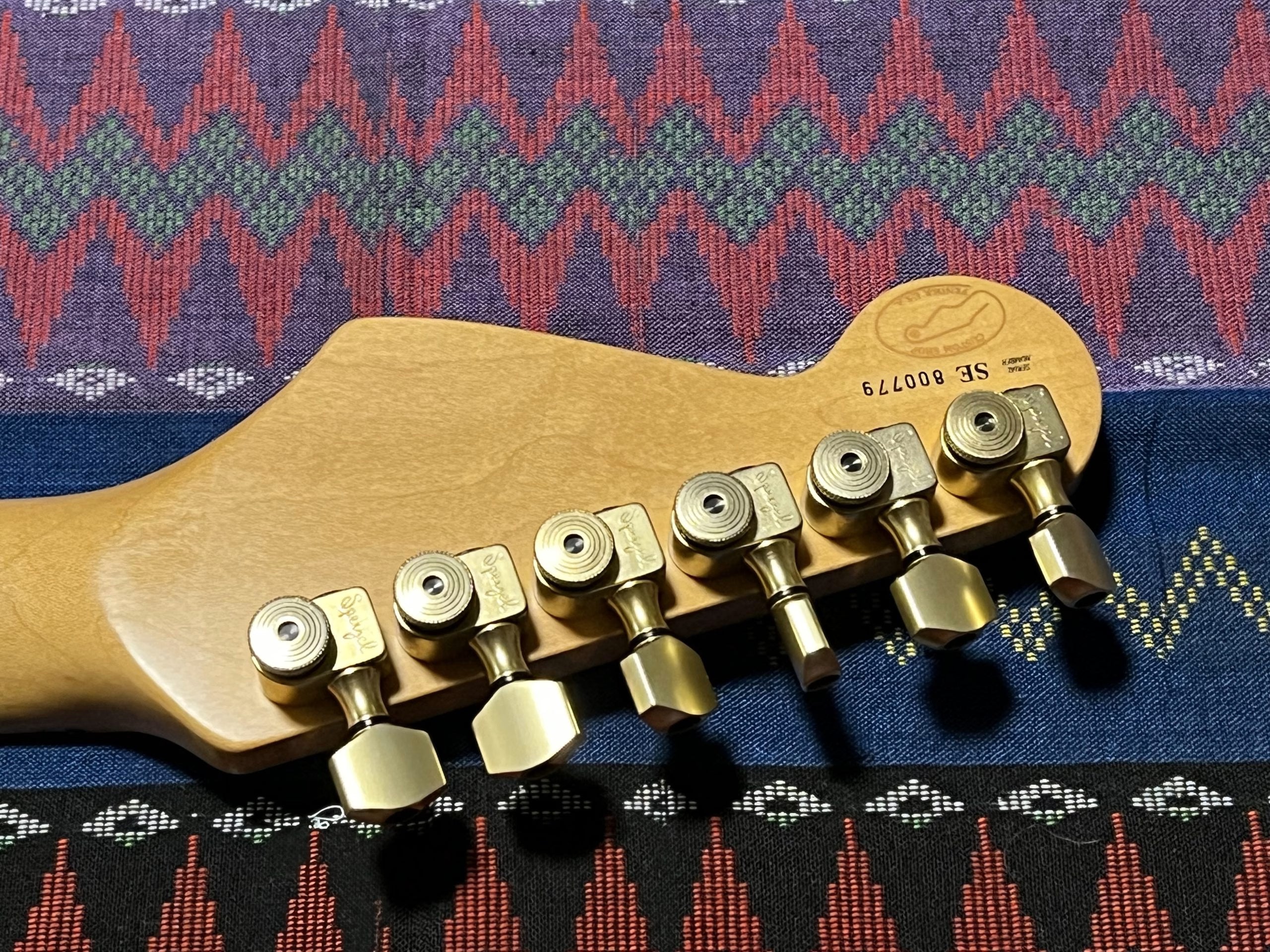 SOLD - 1990 Custom Shop Hank Marvin Stratocaster Fiesta Red